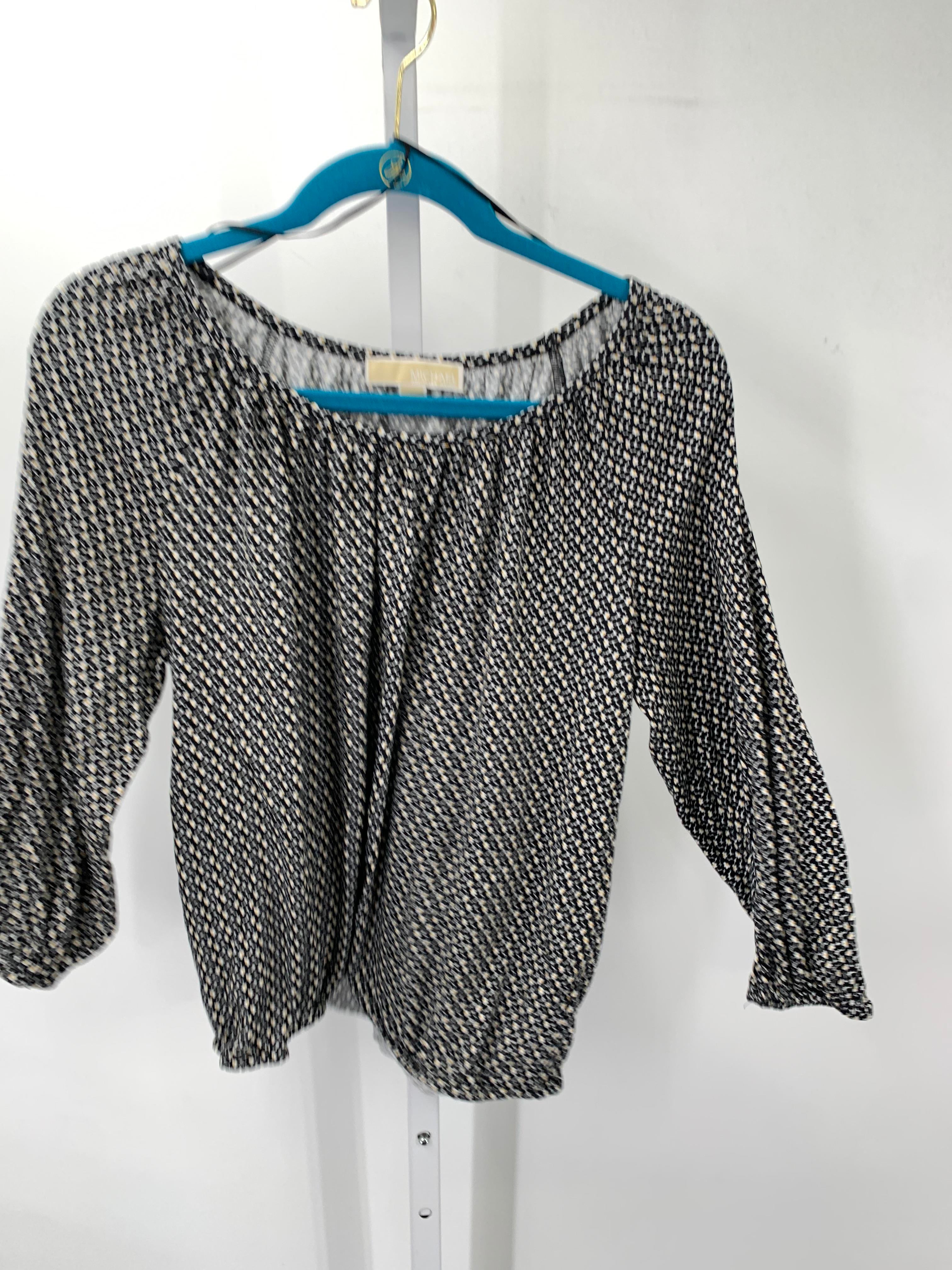 Michael Kors Size Medium Misses 3/4 Sleeve Shirt