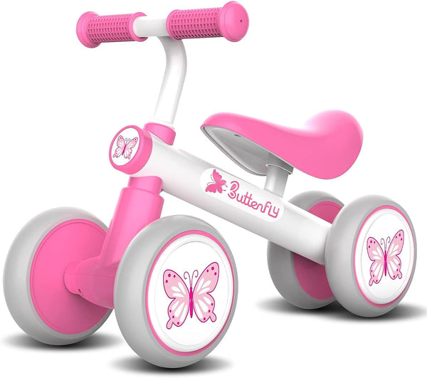 Wdmiya Baby Balance Bike Toys for 1 Year Old Girls Gifts, 10-36 Months Toddler F