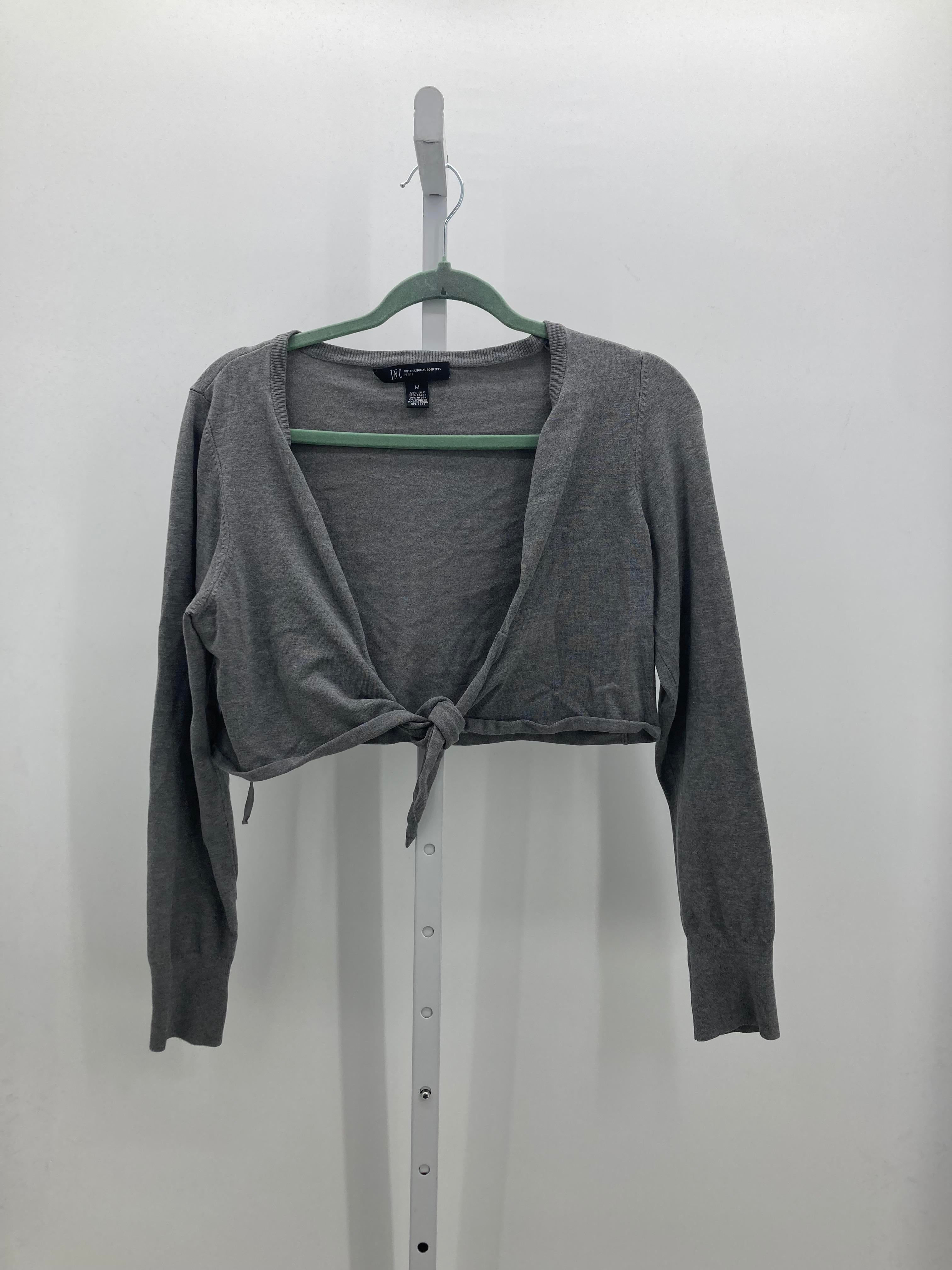 INC Size Medium Petite Petite Long Slv Sweater