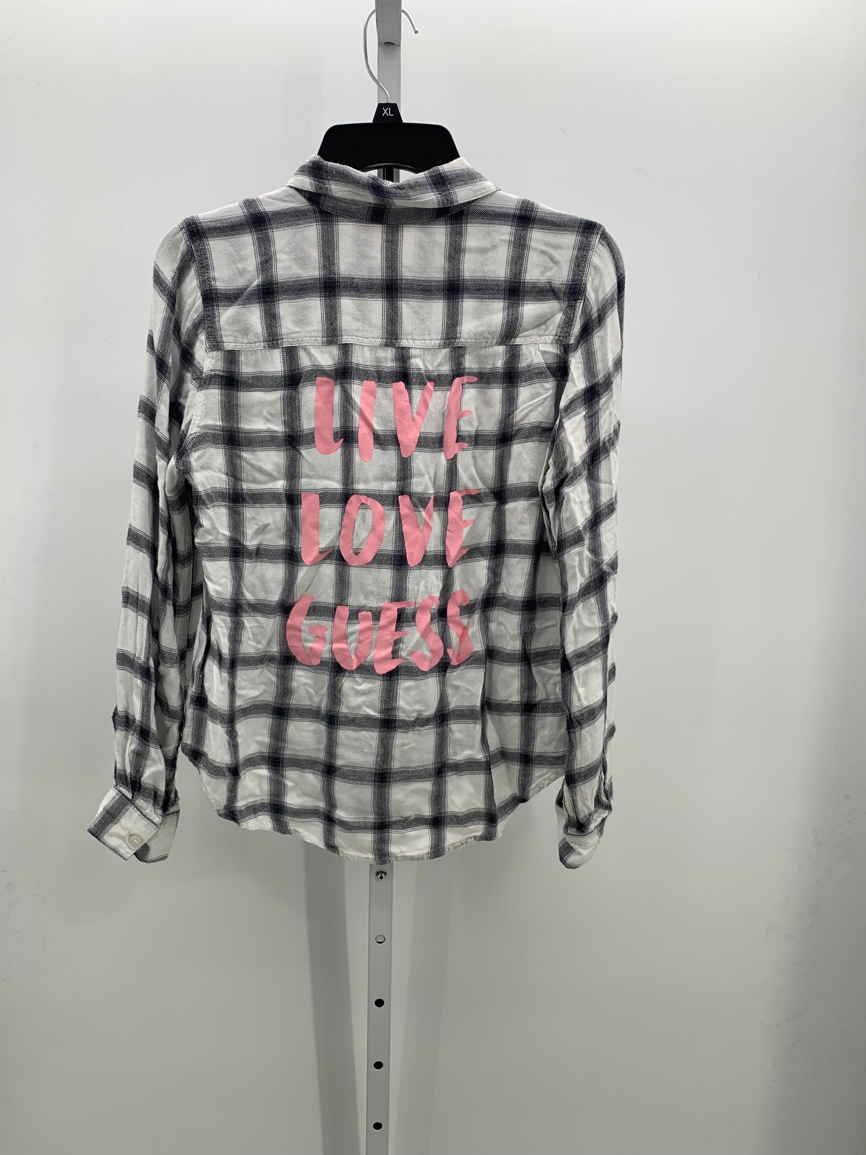 Guess Size Small Misses Long Sleeve Shirt