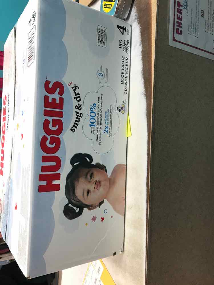 Huggies Snug and Dry 150 diapers