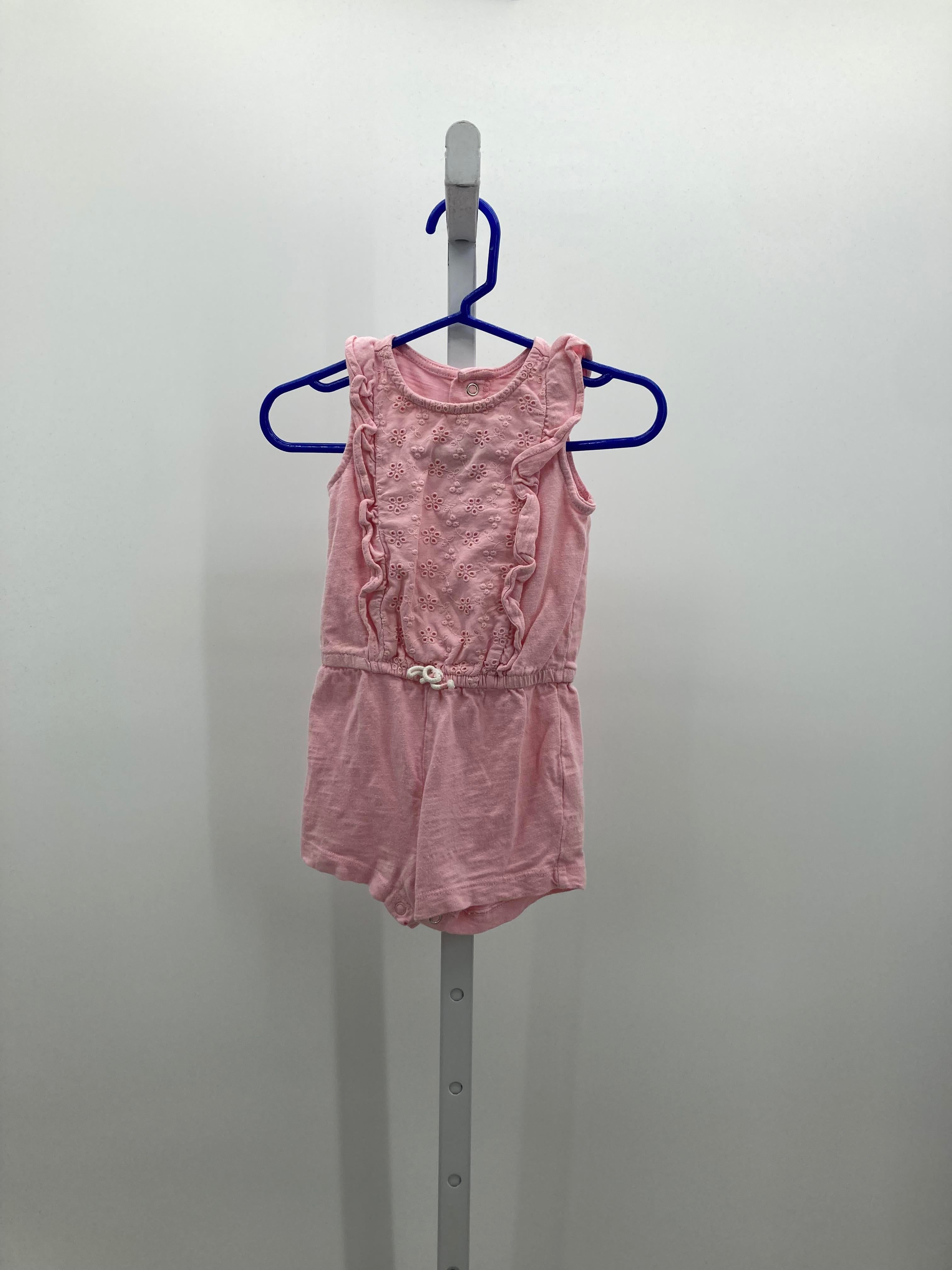 Carters Size 9 Months Girls Sleeveless Romper