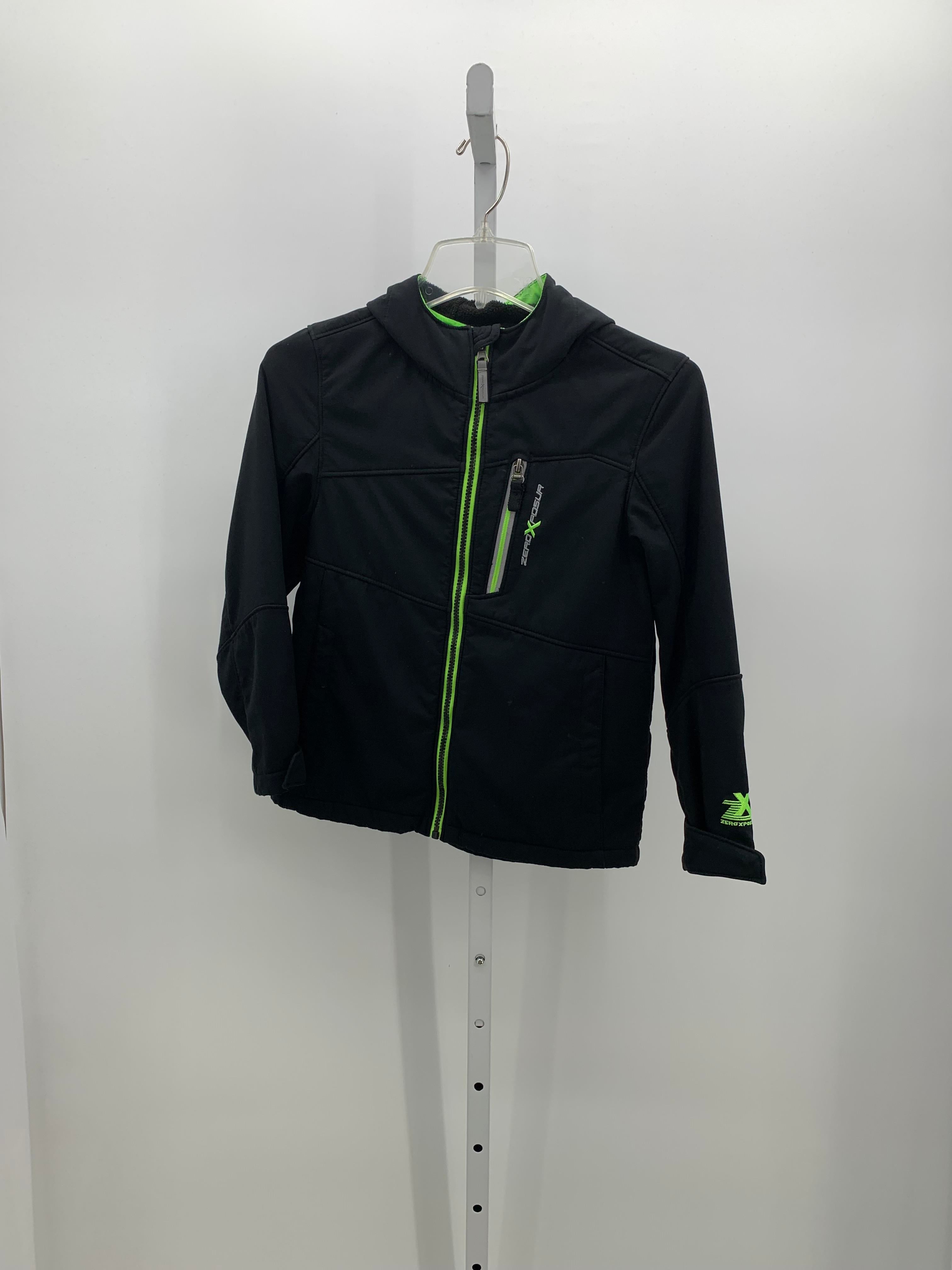 GREEN HOODED ZIP