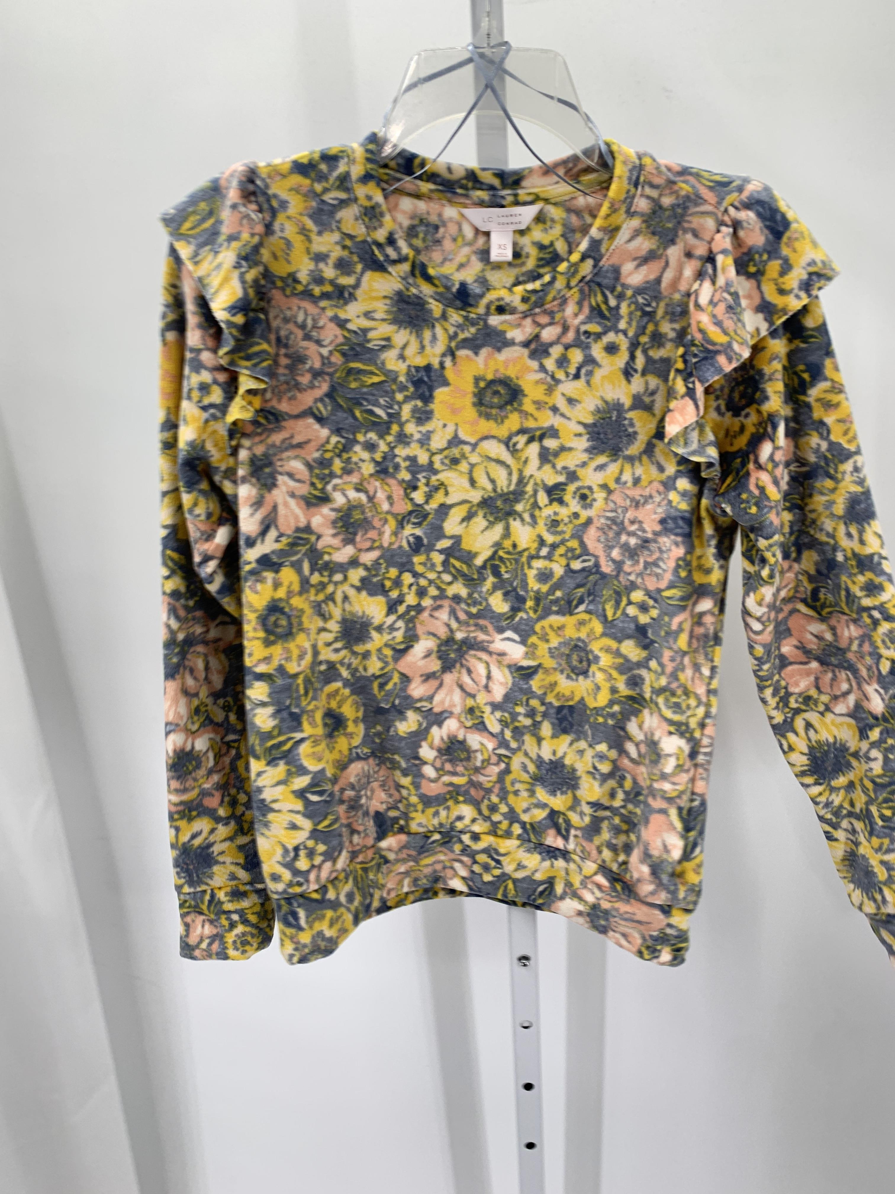 Lauren Conrad Size X Small Misses Long Sleeve Shirt