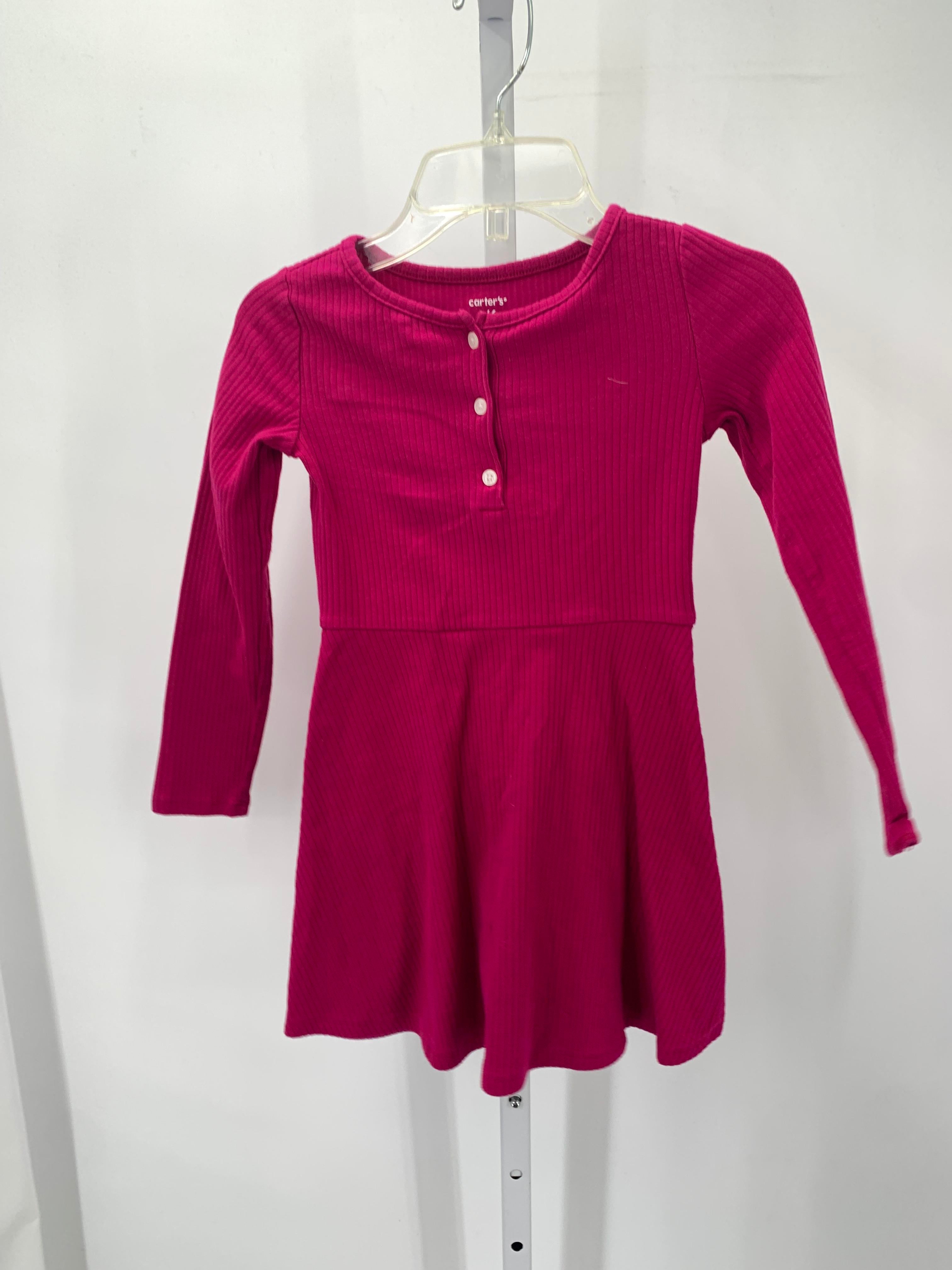Carters Size 6/6X Girls Long Sleeve Dress