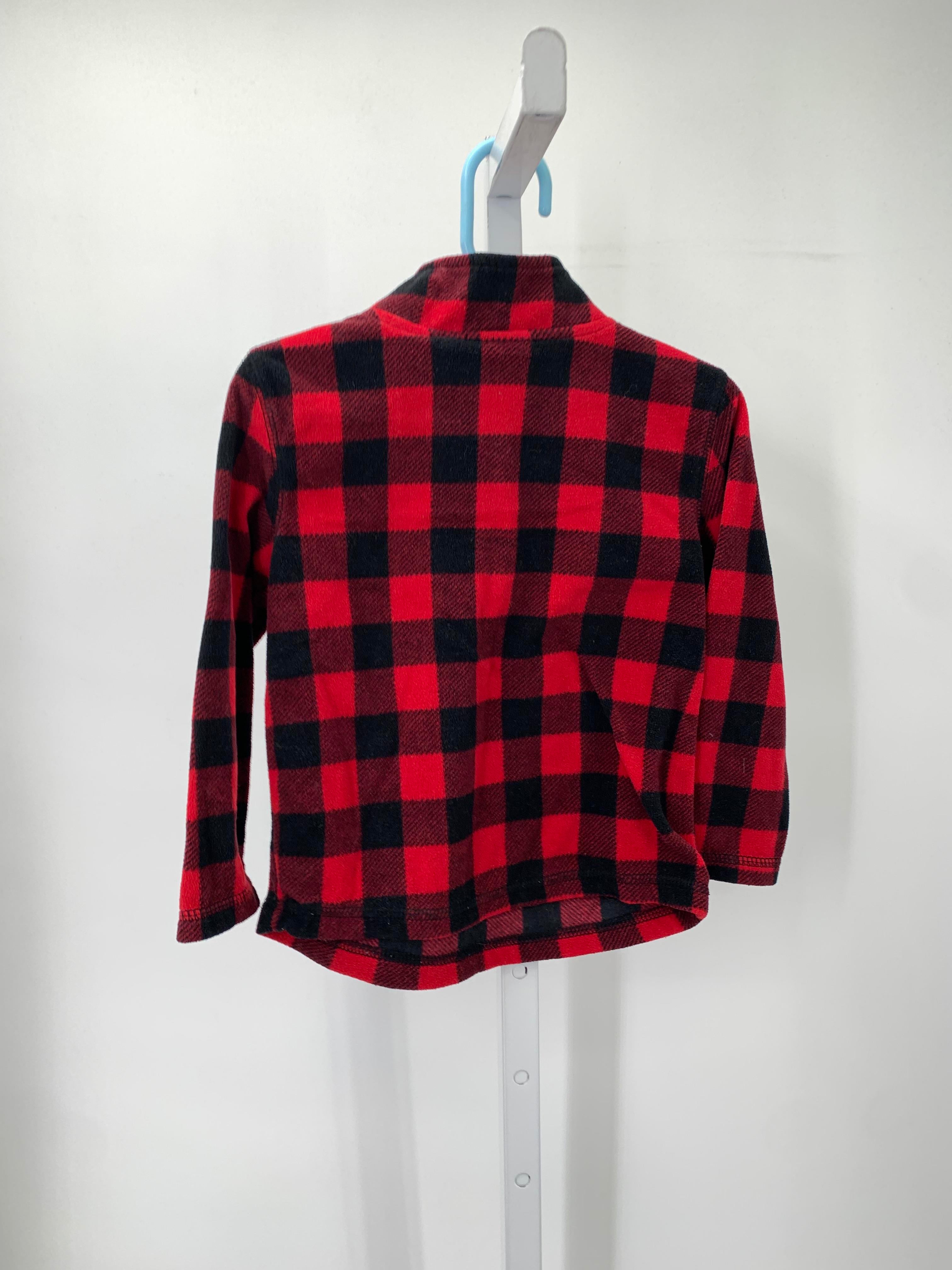 BLACK PLAID FLEECE