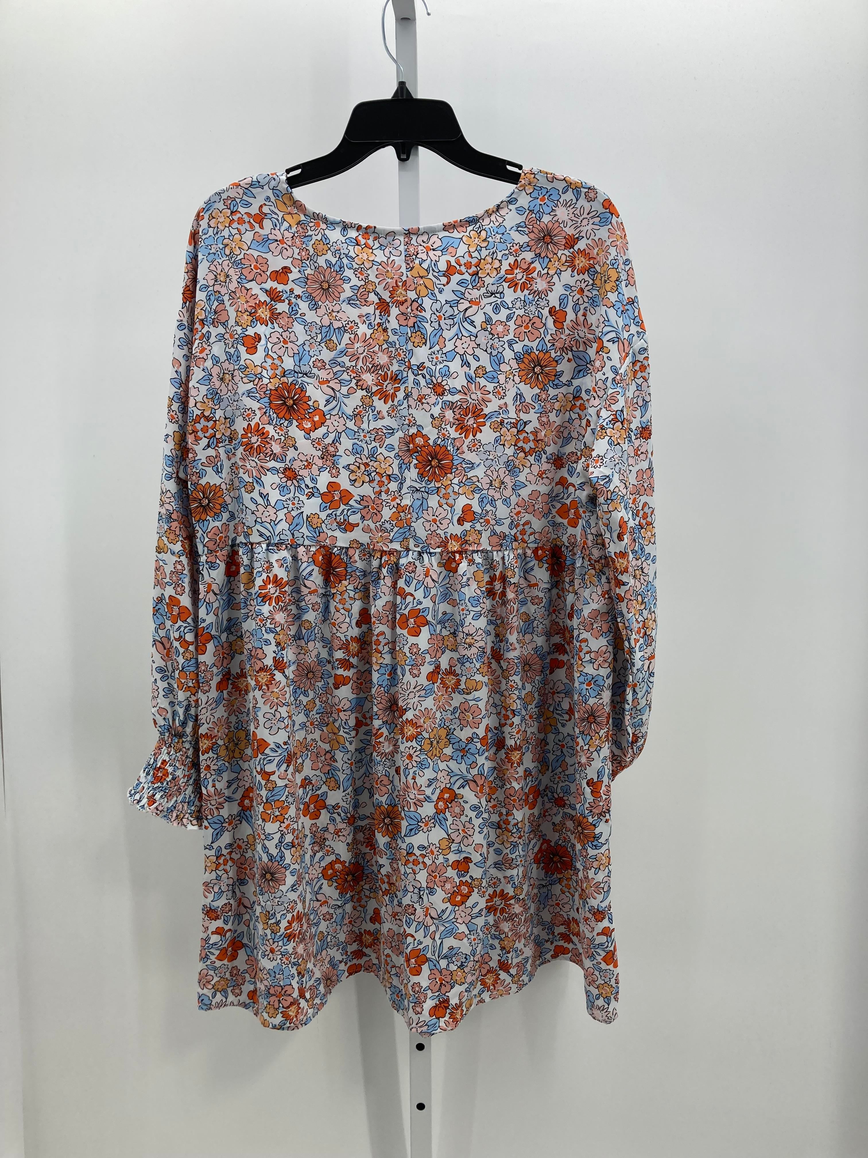 Size Large Misses Long Sleeve Dress