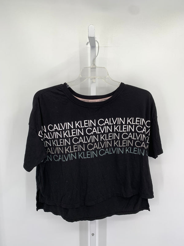 Calvin Klein Size Extra Large Misses Short Sleeve Shirt