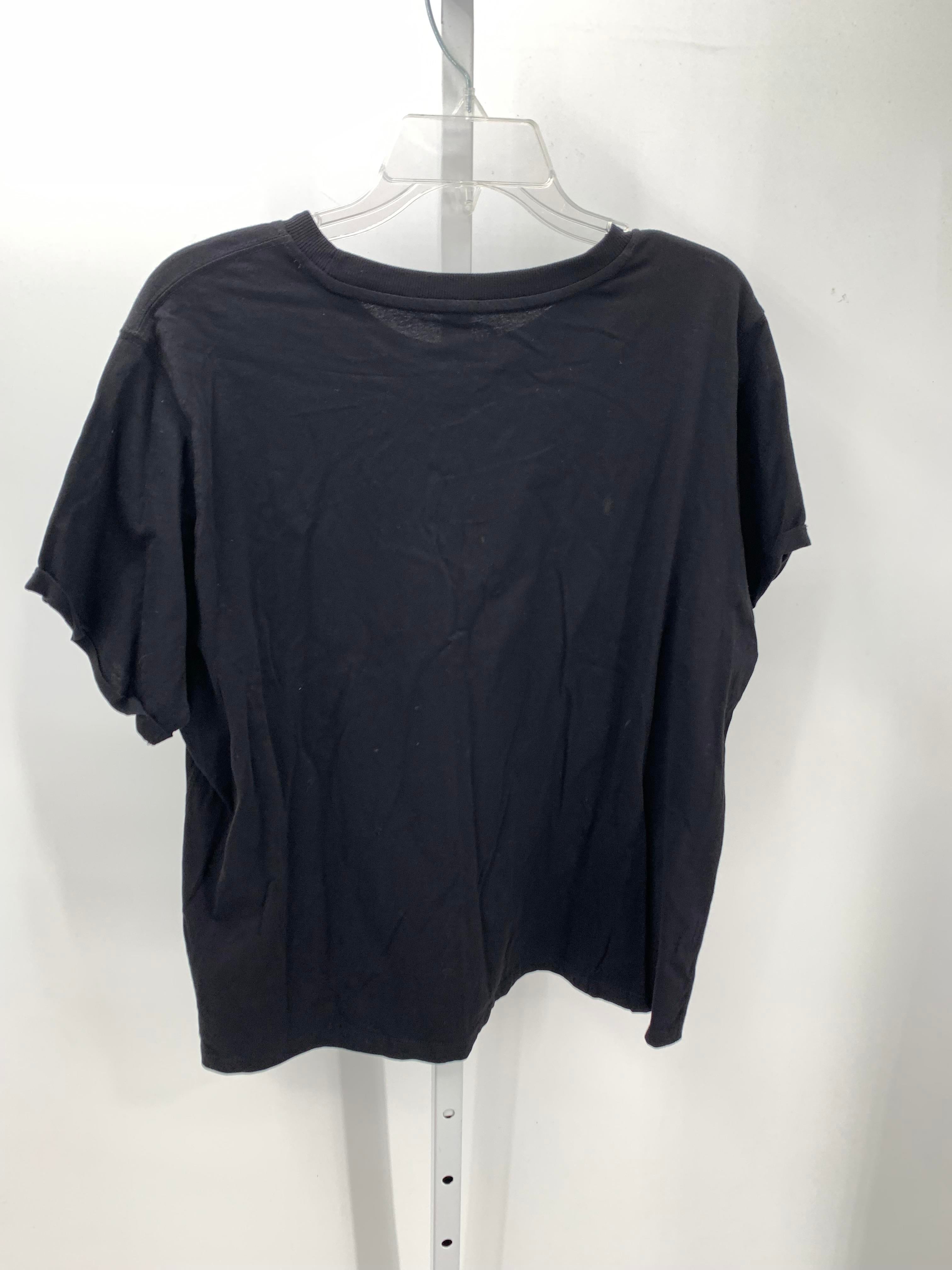 DKNY Size Extra Large Misses Short Sleeve Shirt
