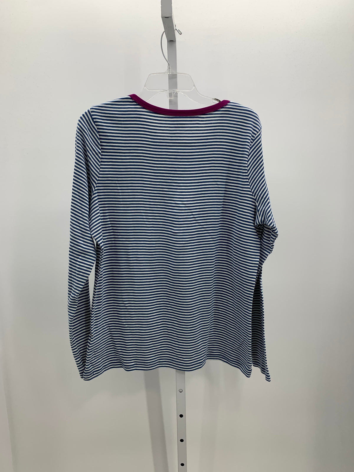 Lands End Size Large Misses Long Sleeve Shirt