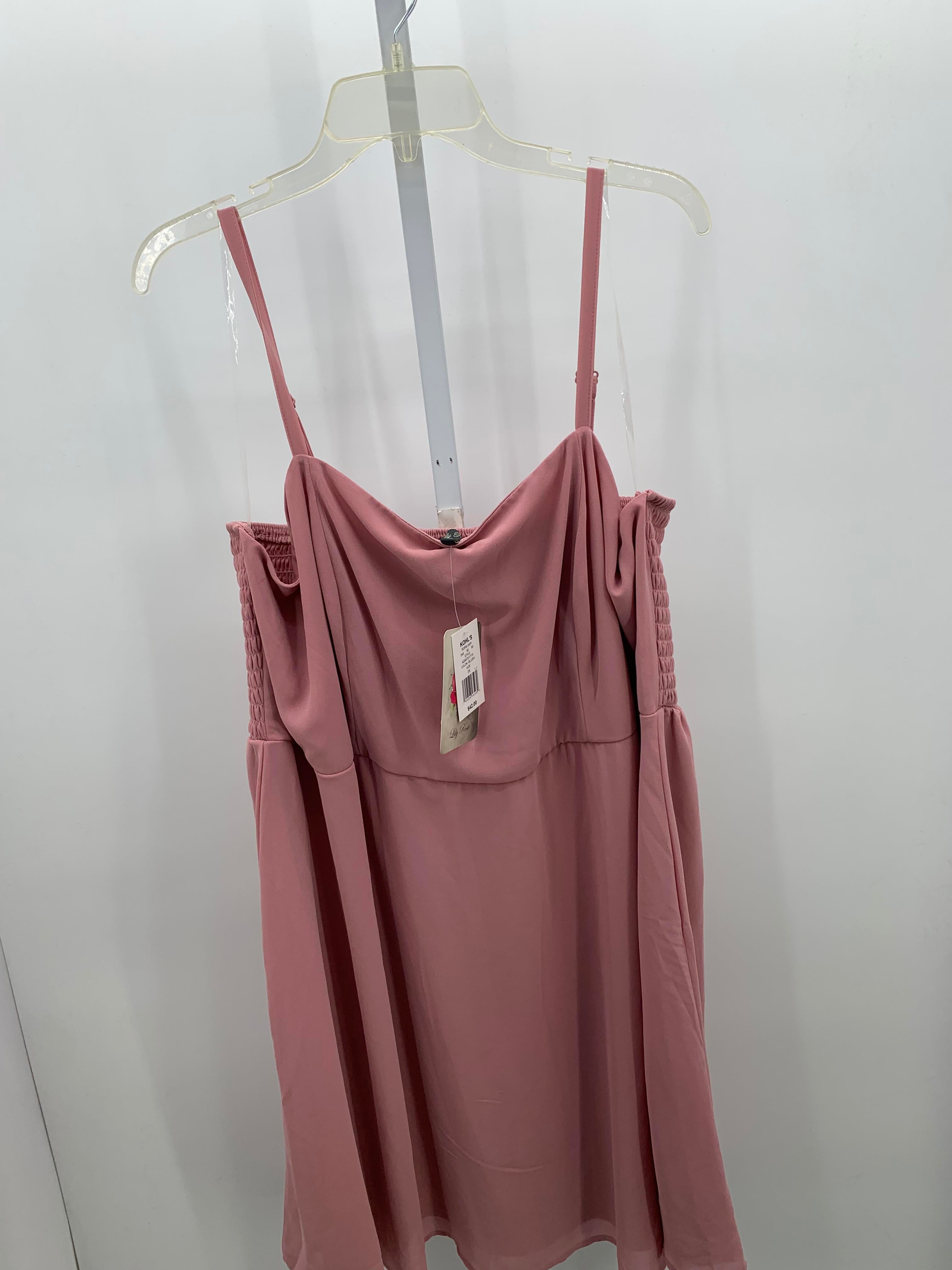 Lily Rose Size 3X Womens Sundress