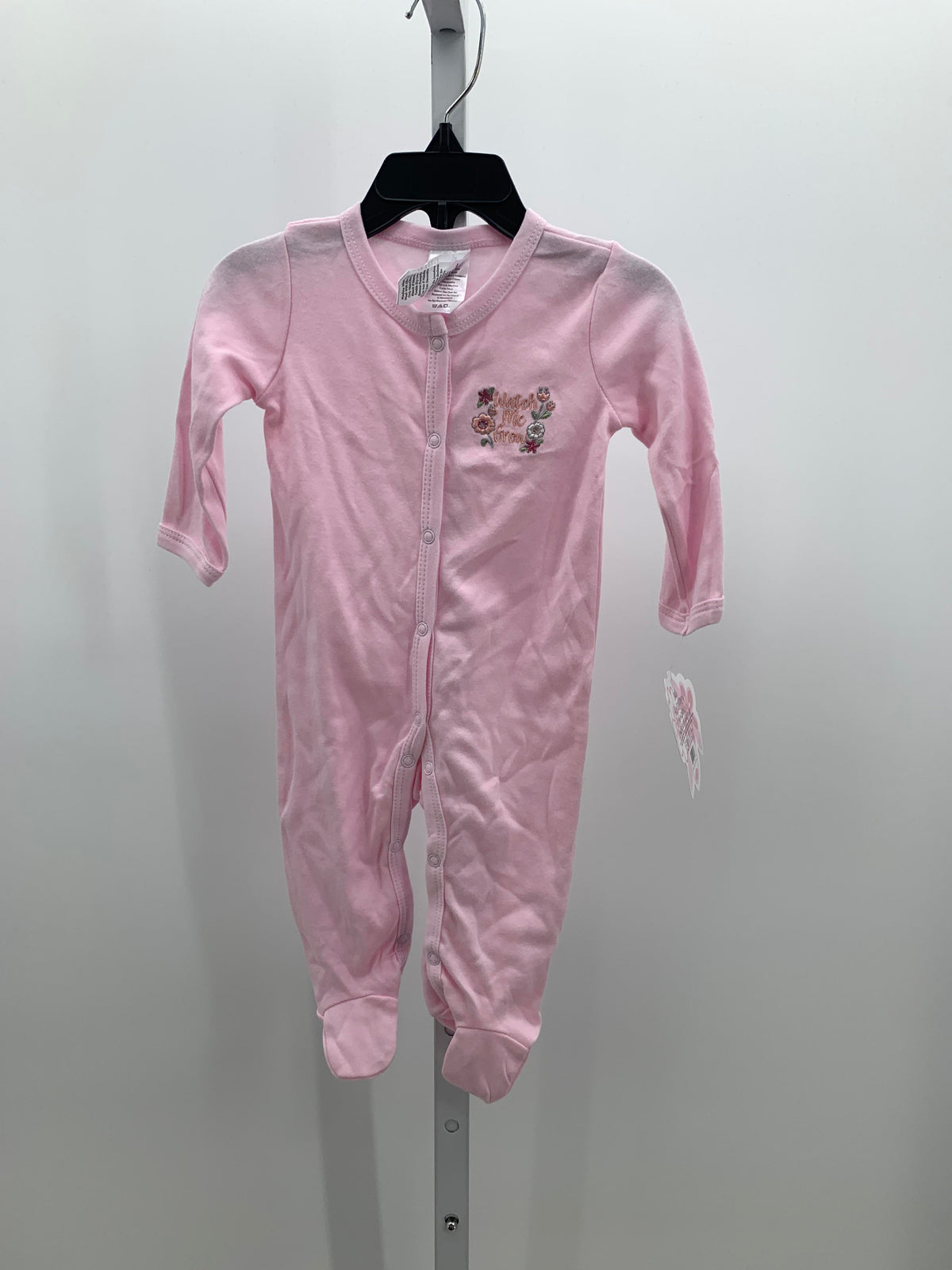 Size 3-6 Months Girls Long Slv. Romper
