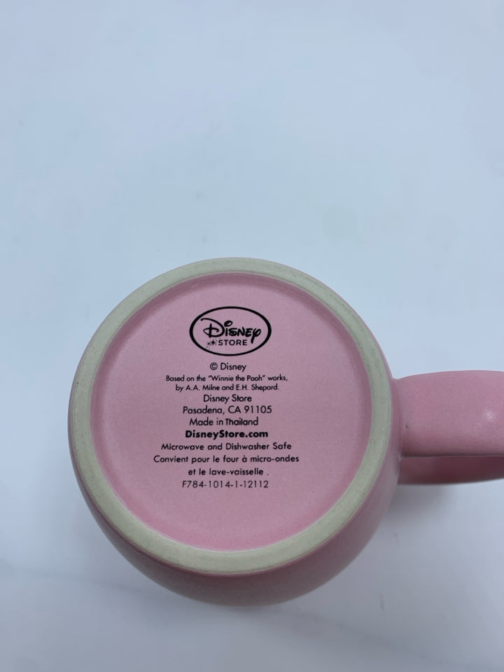 WINNIE THE POOH PINK DISNEY MUG.