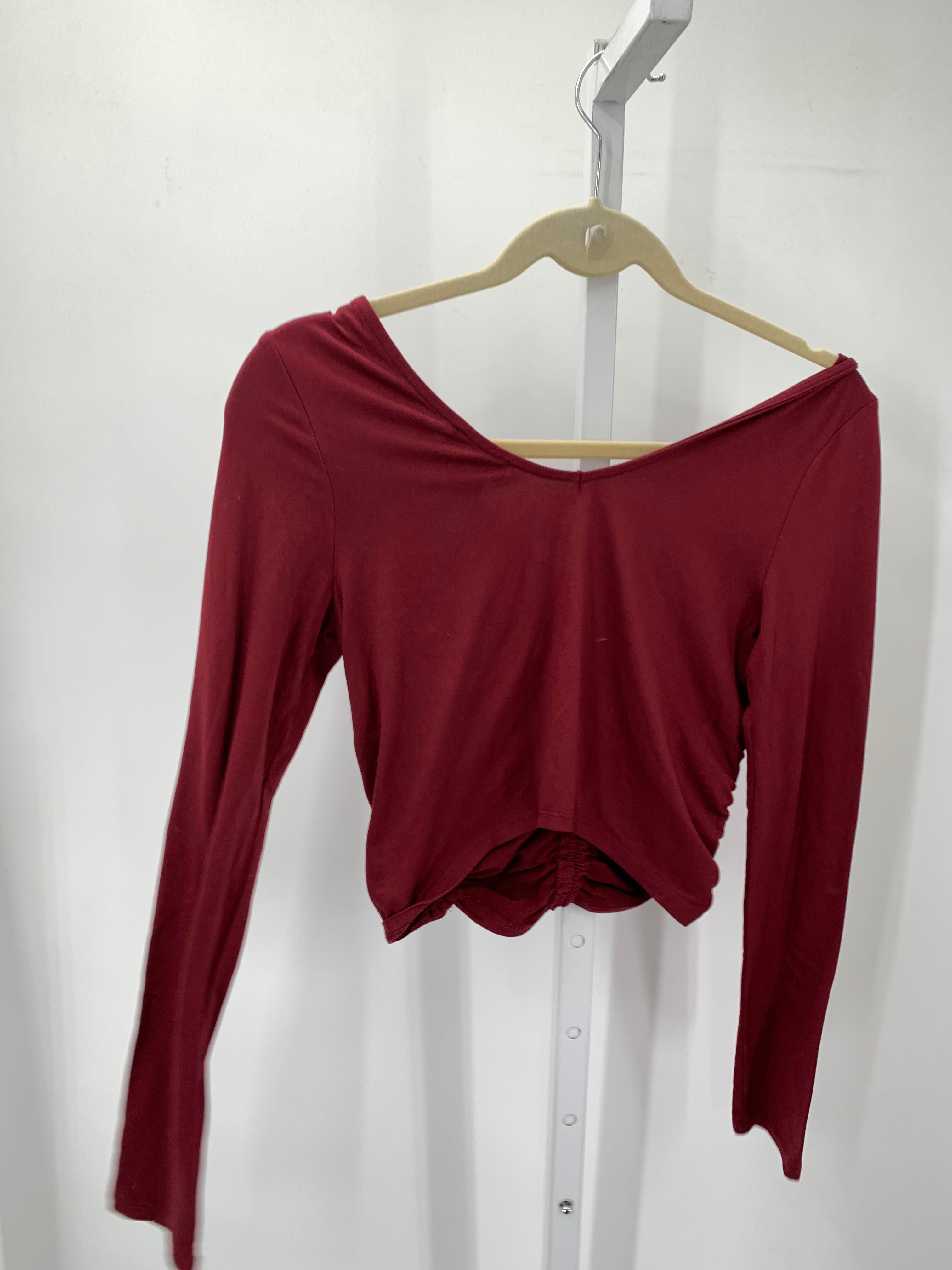 Size Medium Juniors Long Sleeve Shirt