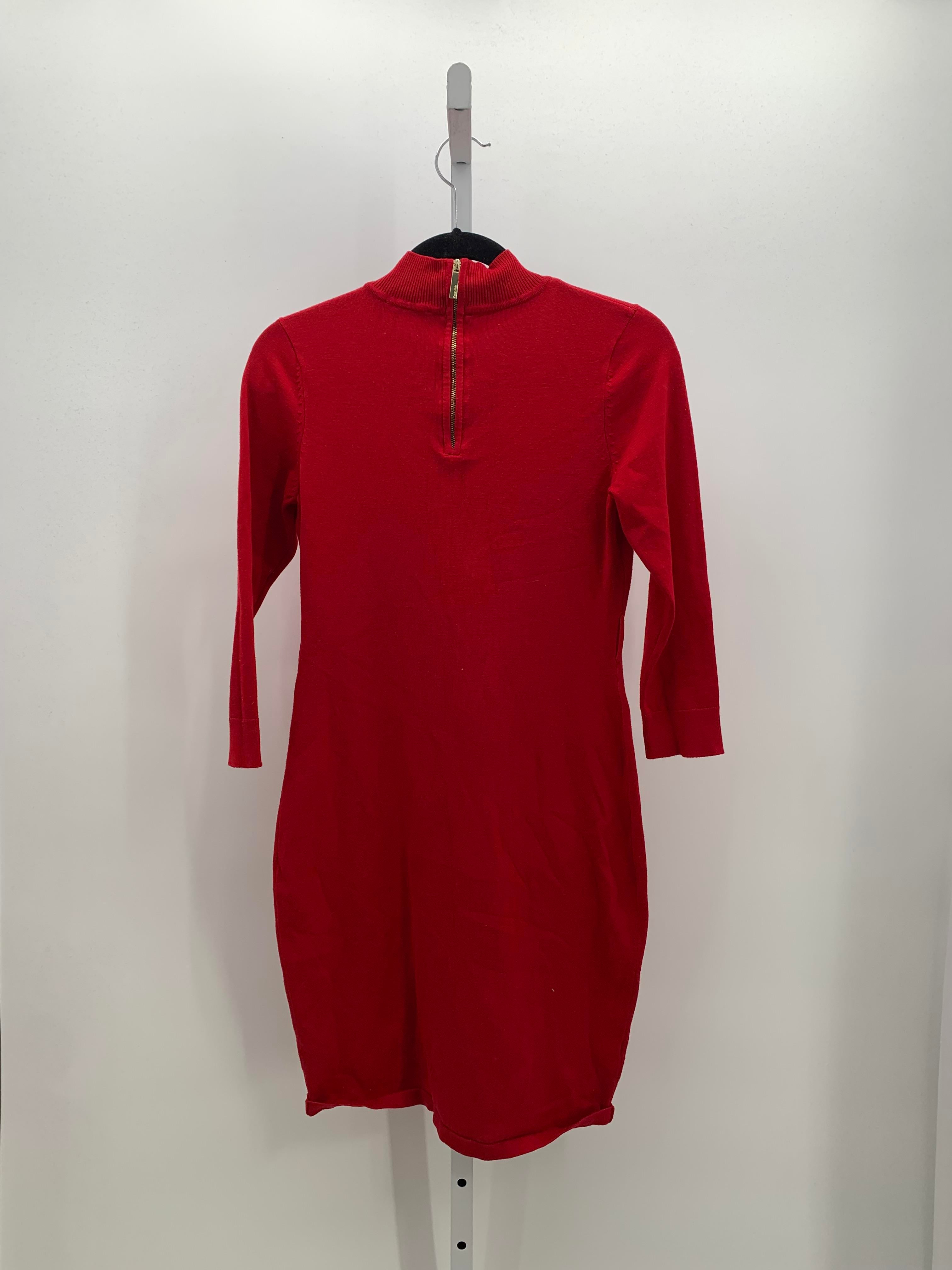 Calvin Klein Size Small Misses Long Sleeve Dress