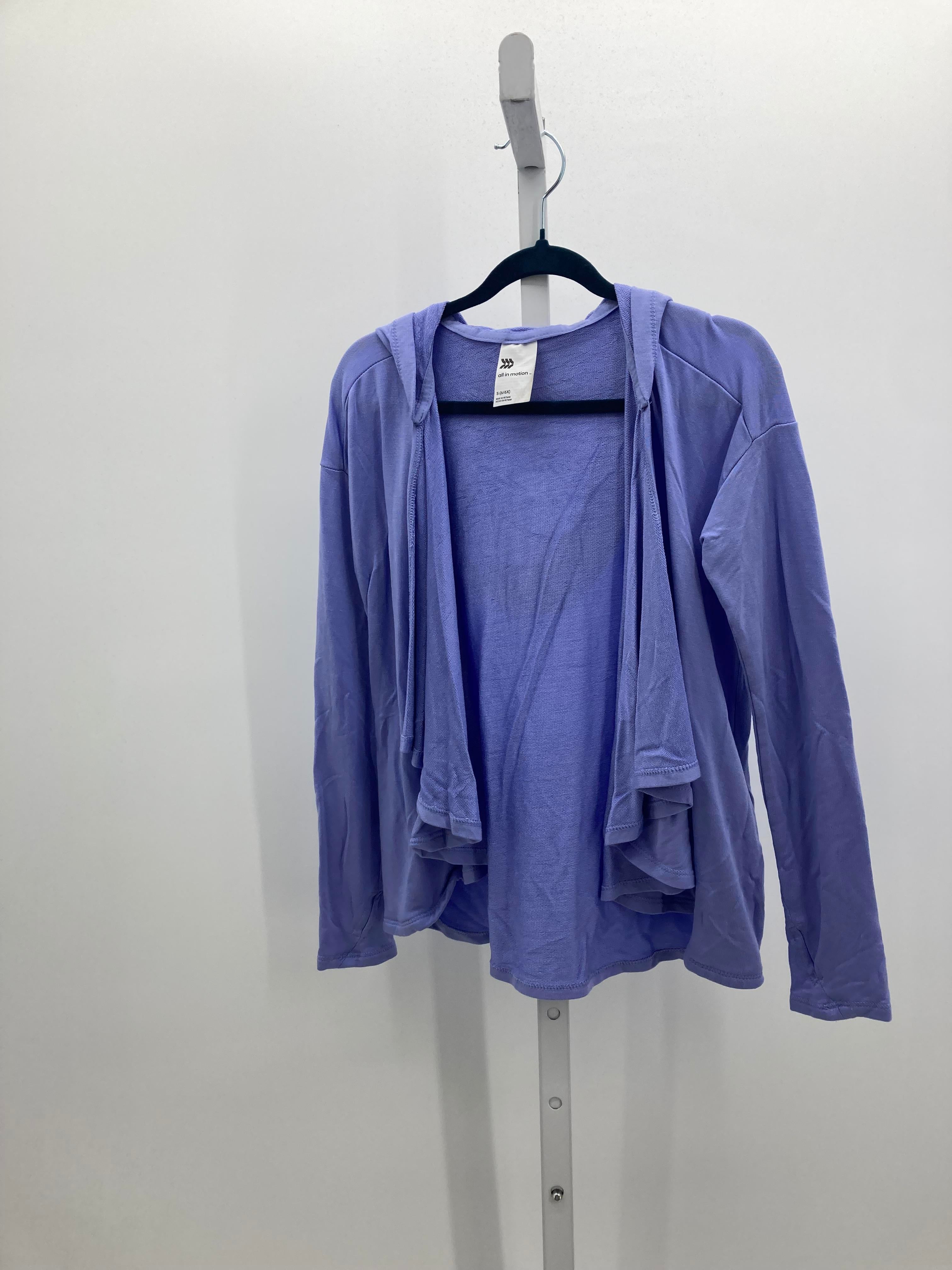 All In Motion Size 6/6X Girls Long Sleeve Sweater