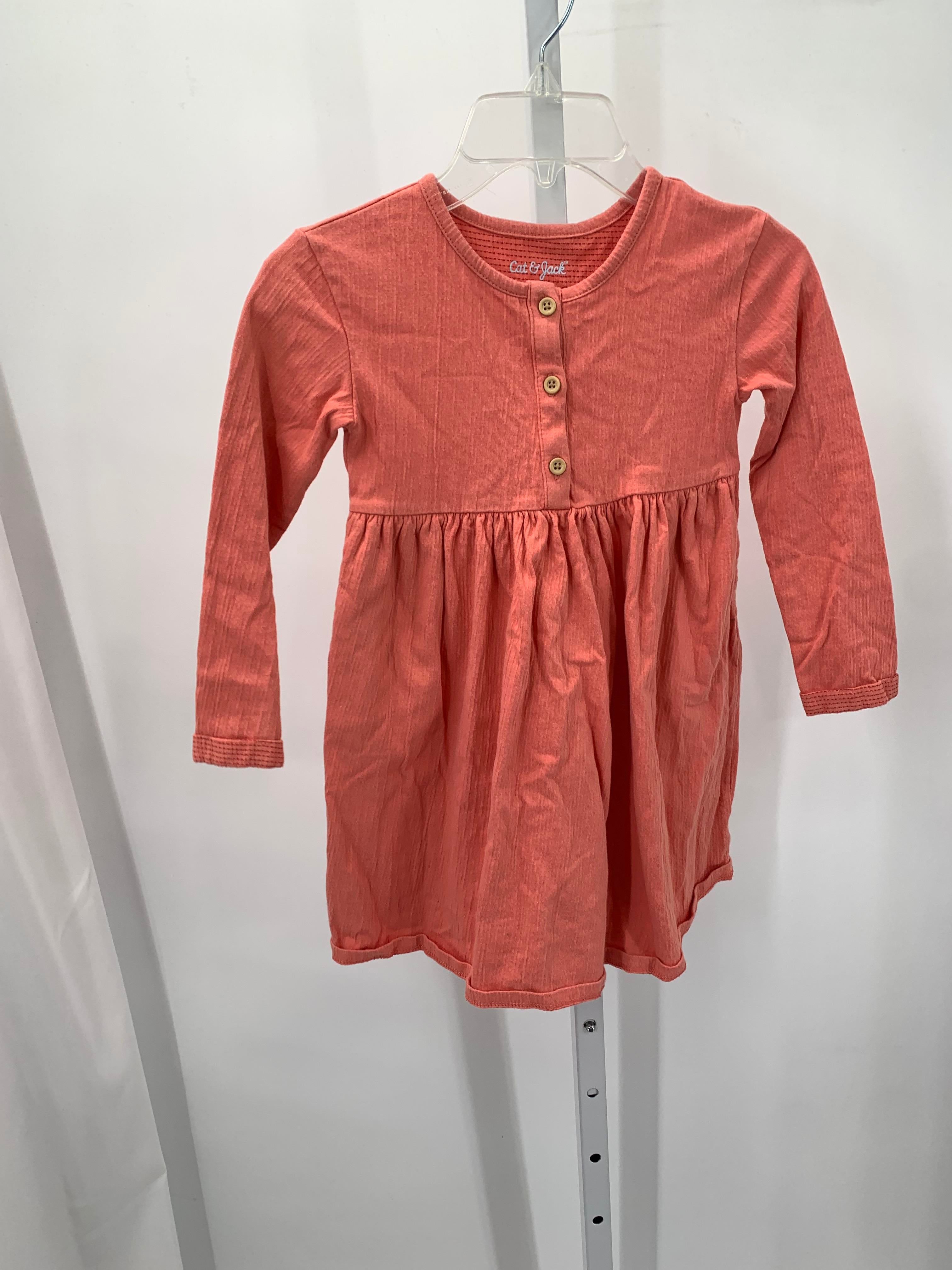 Cat & Jack Size 5T Girls Long Sleeve Dress