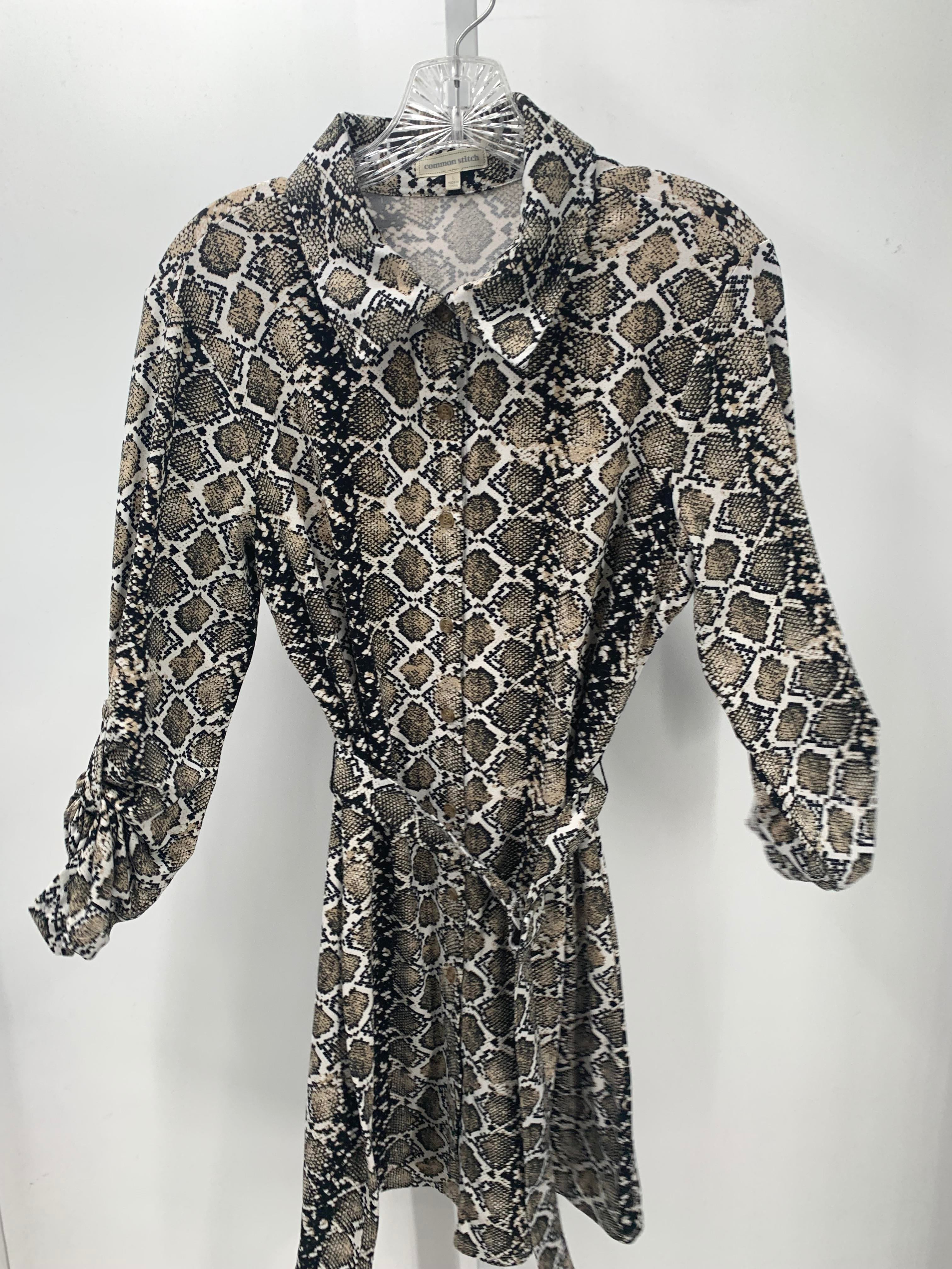 Size Large Misses Long Sleeve Dress