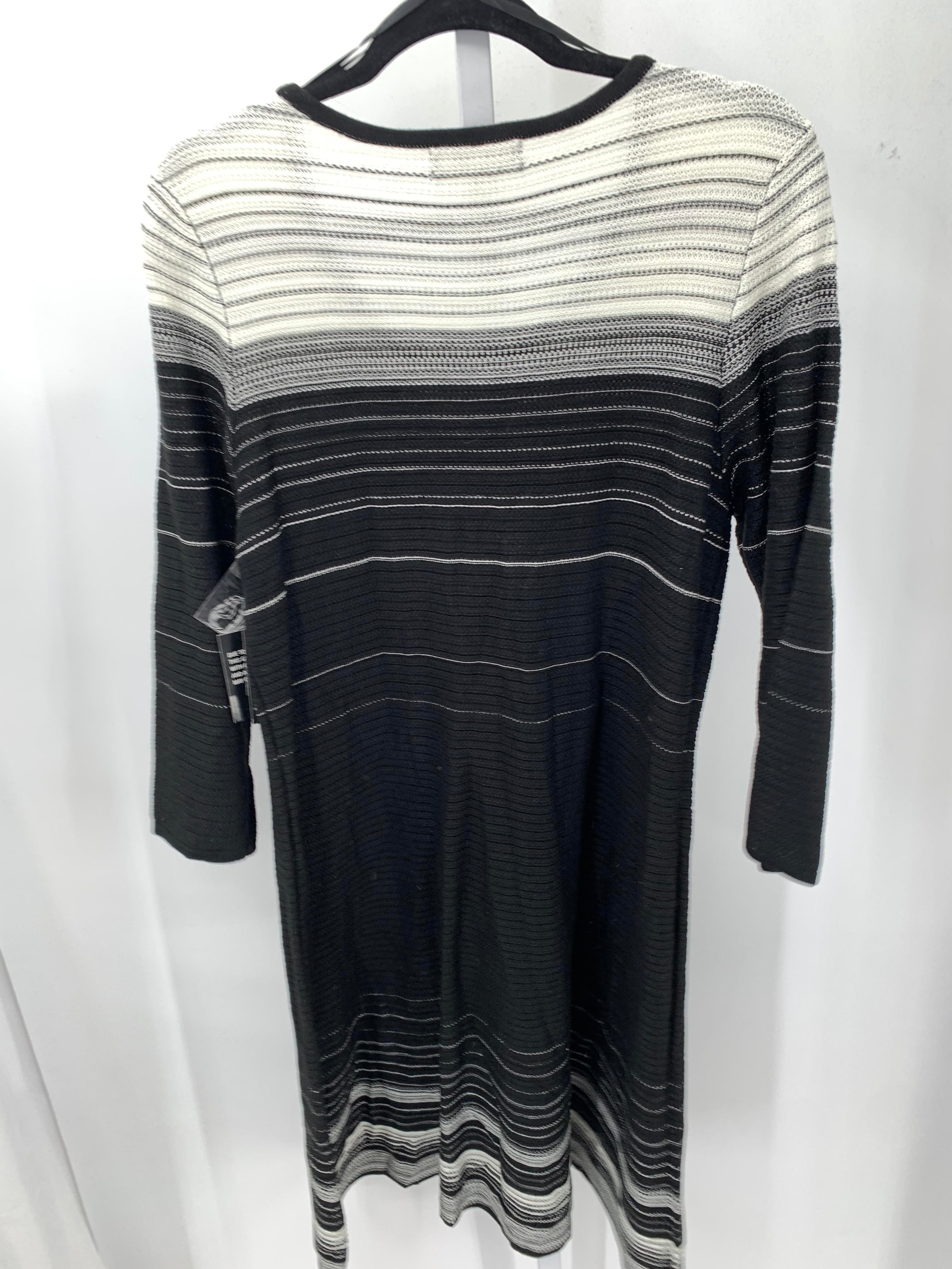 Nine West Size Large Misses Long Sleeve Dress