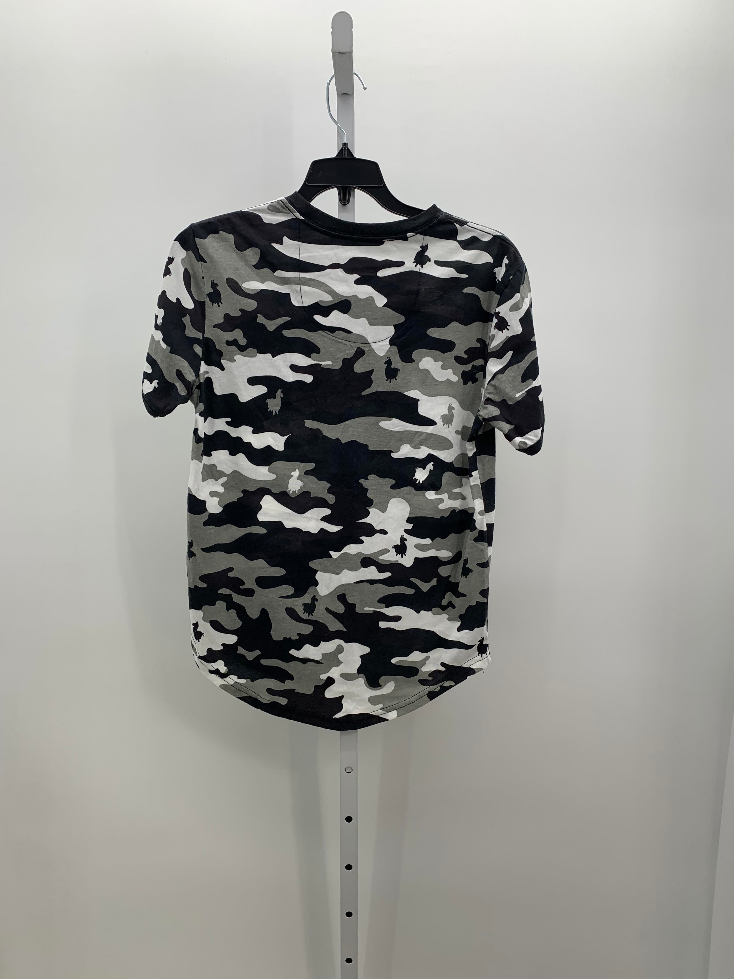 CAMO KNIT TEE.
