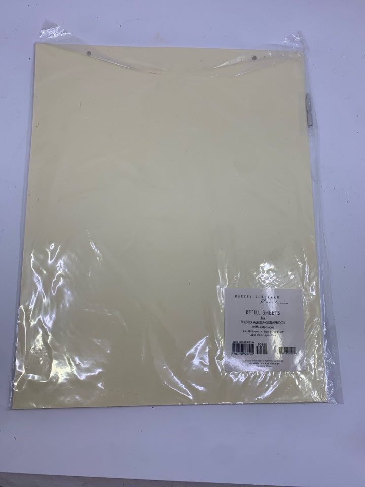 NIP REFILL SHEETS FOR PHOTO ALBUM/SCRAPBOOK.