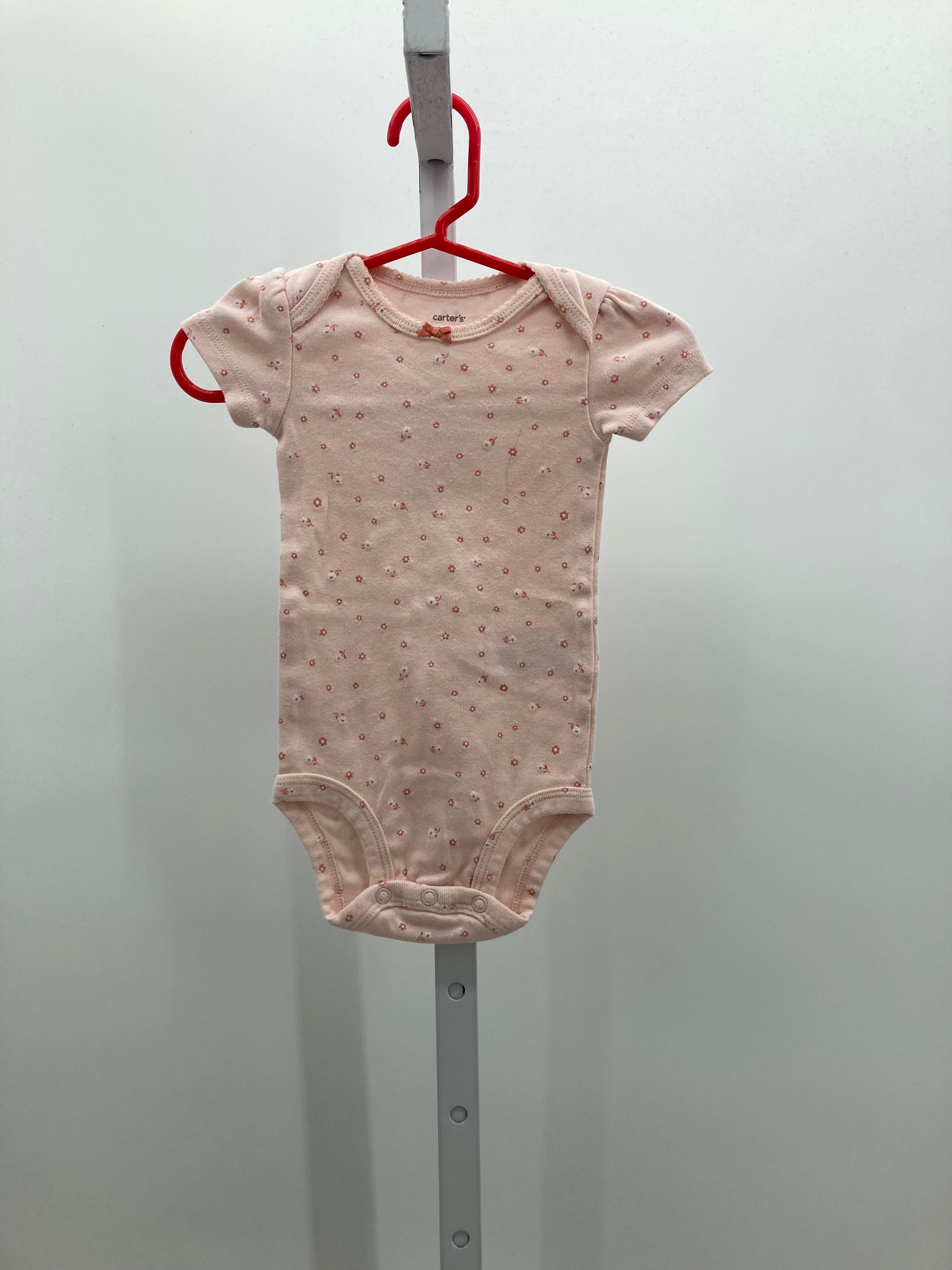 Carters Size 9 Months Girls Short Sleeve Shirt