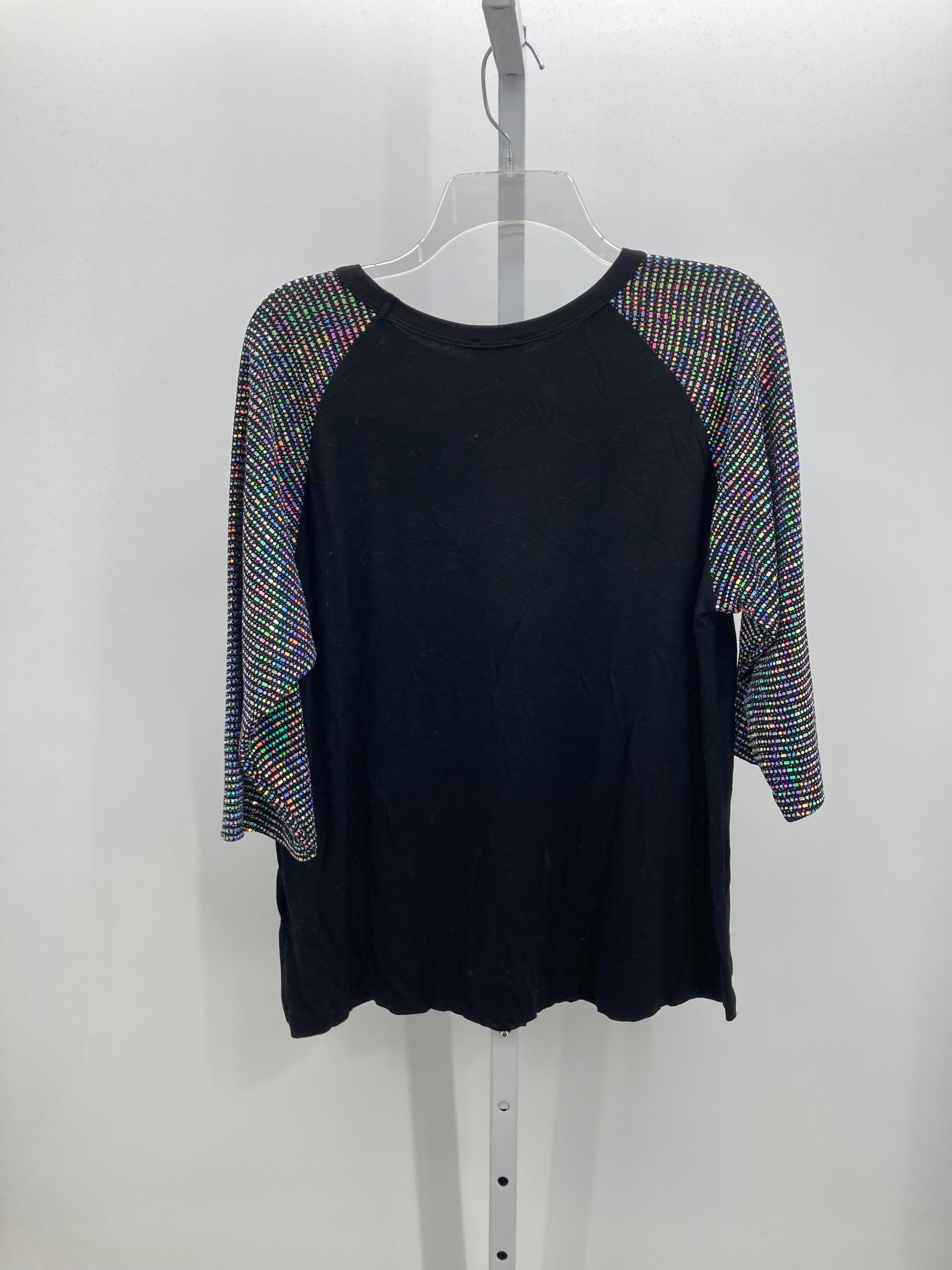 Size Small Misses 3/4 Sleeve Shirt