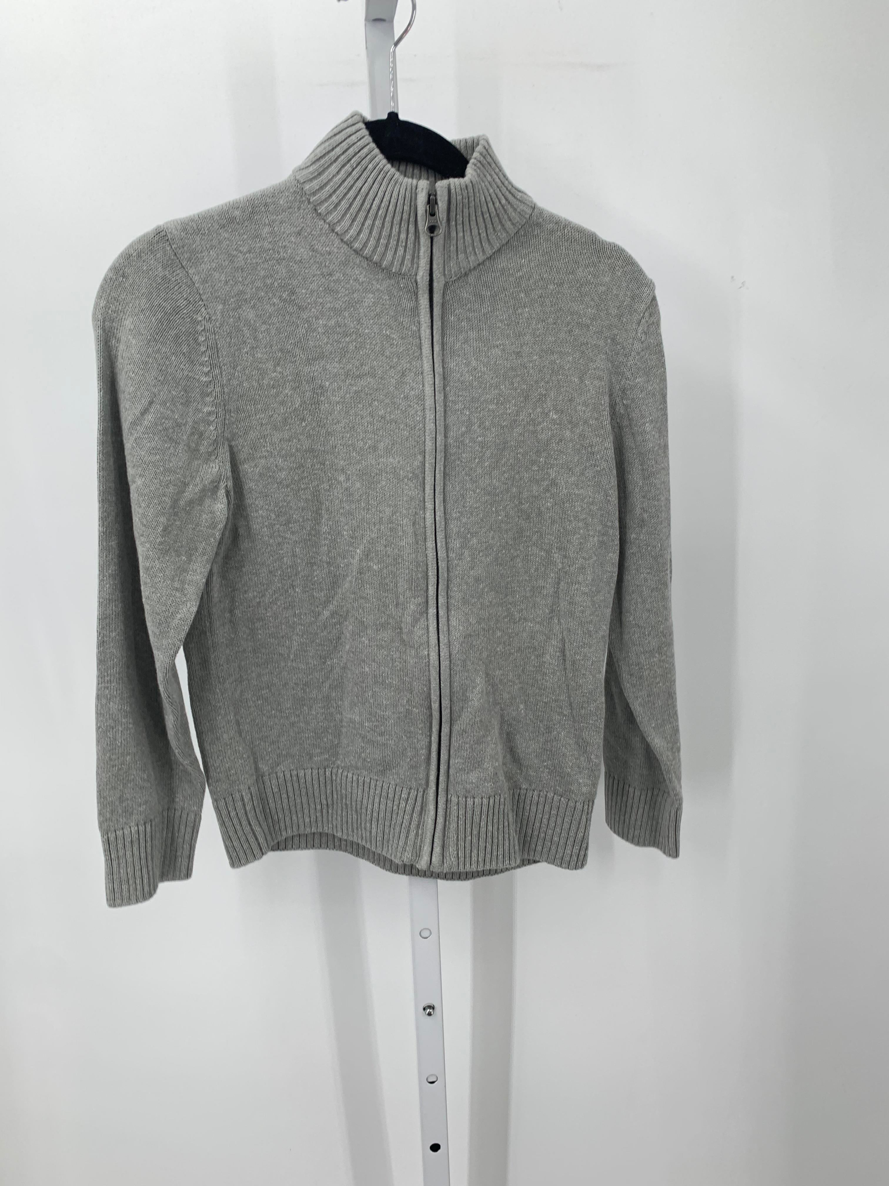 ZIP UP SWEATER JACKET