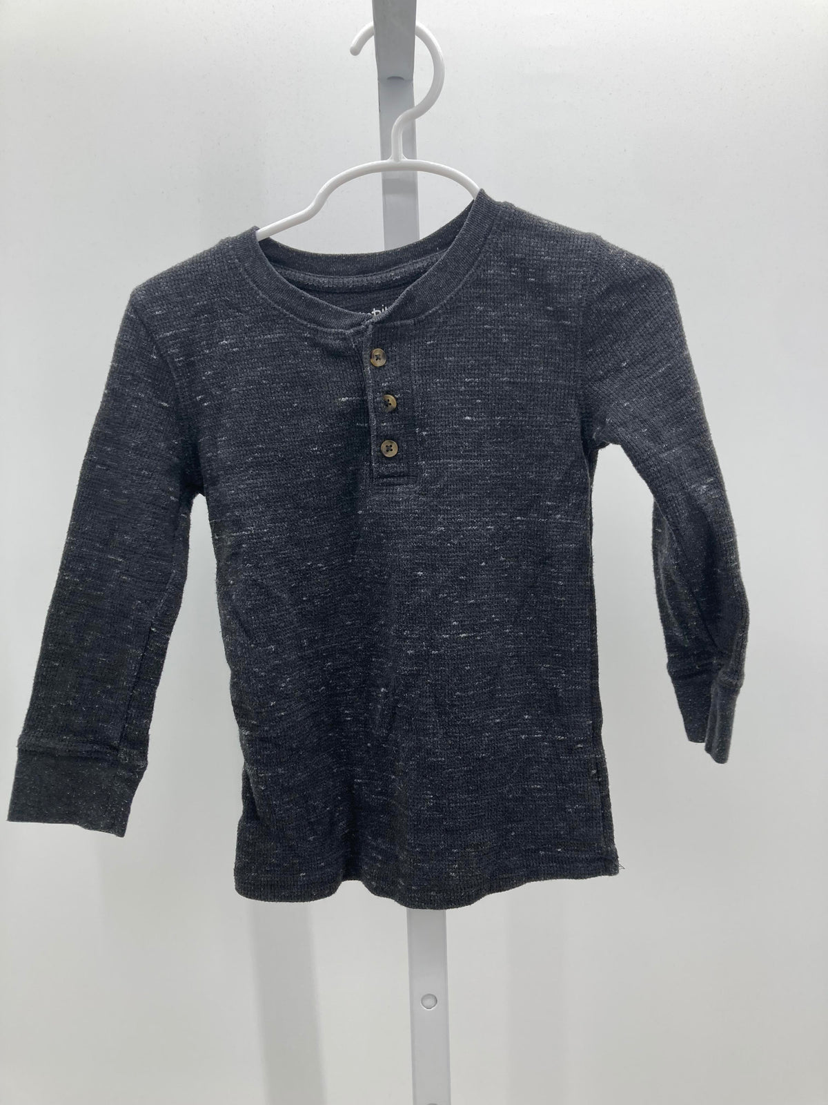HENLEY WAFFLE KNIT