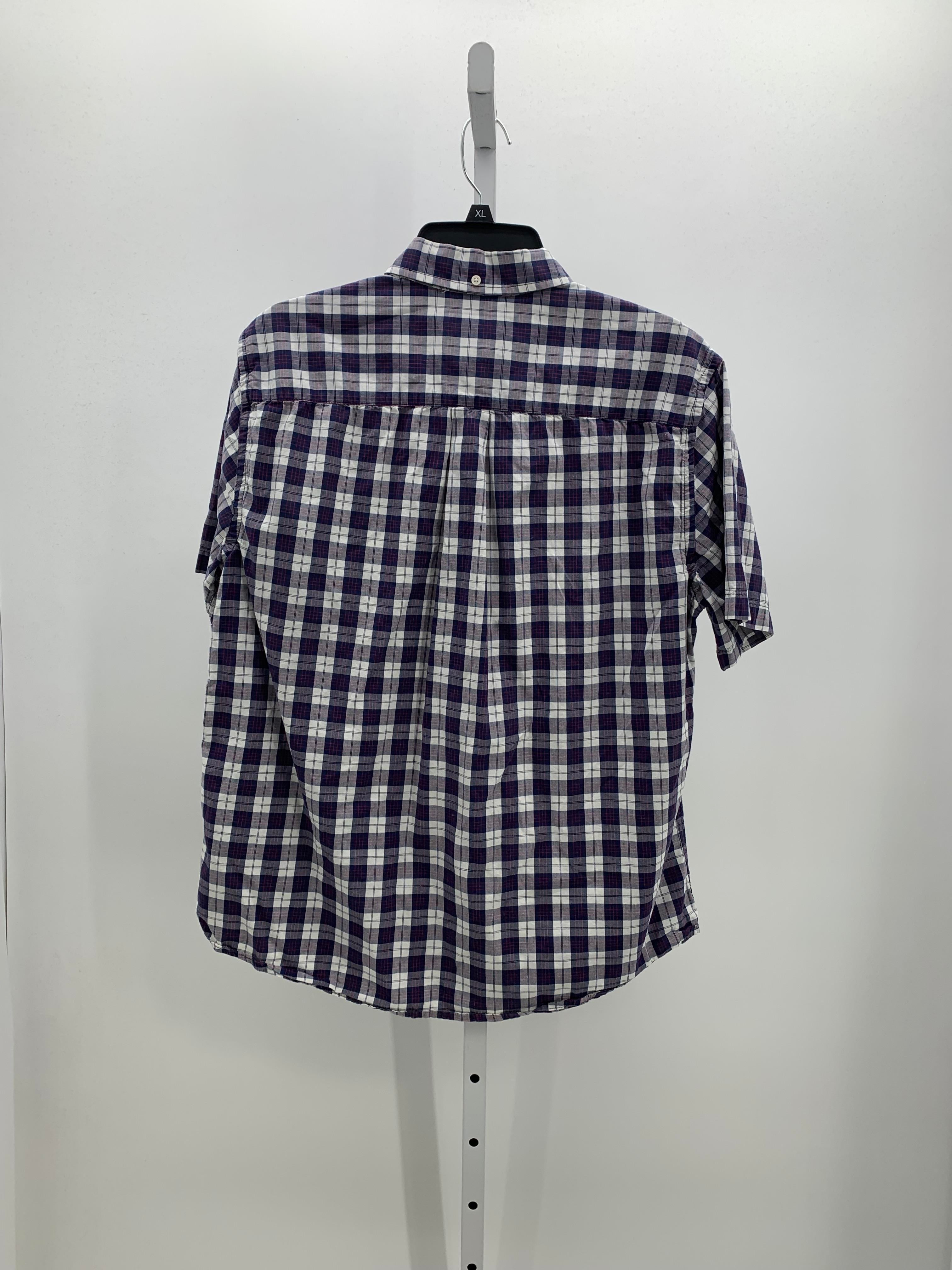 PLAID BTN DOWN