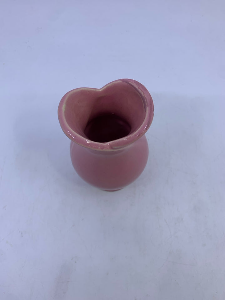 PINK TULIP BUD VASE.