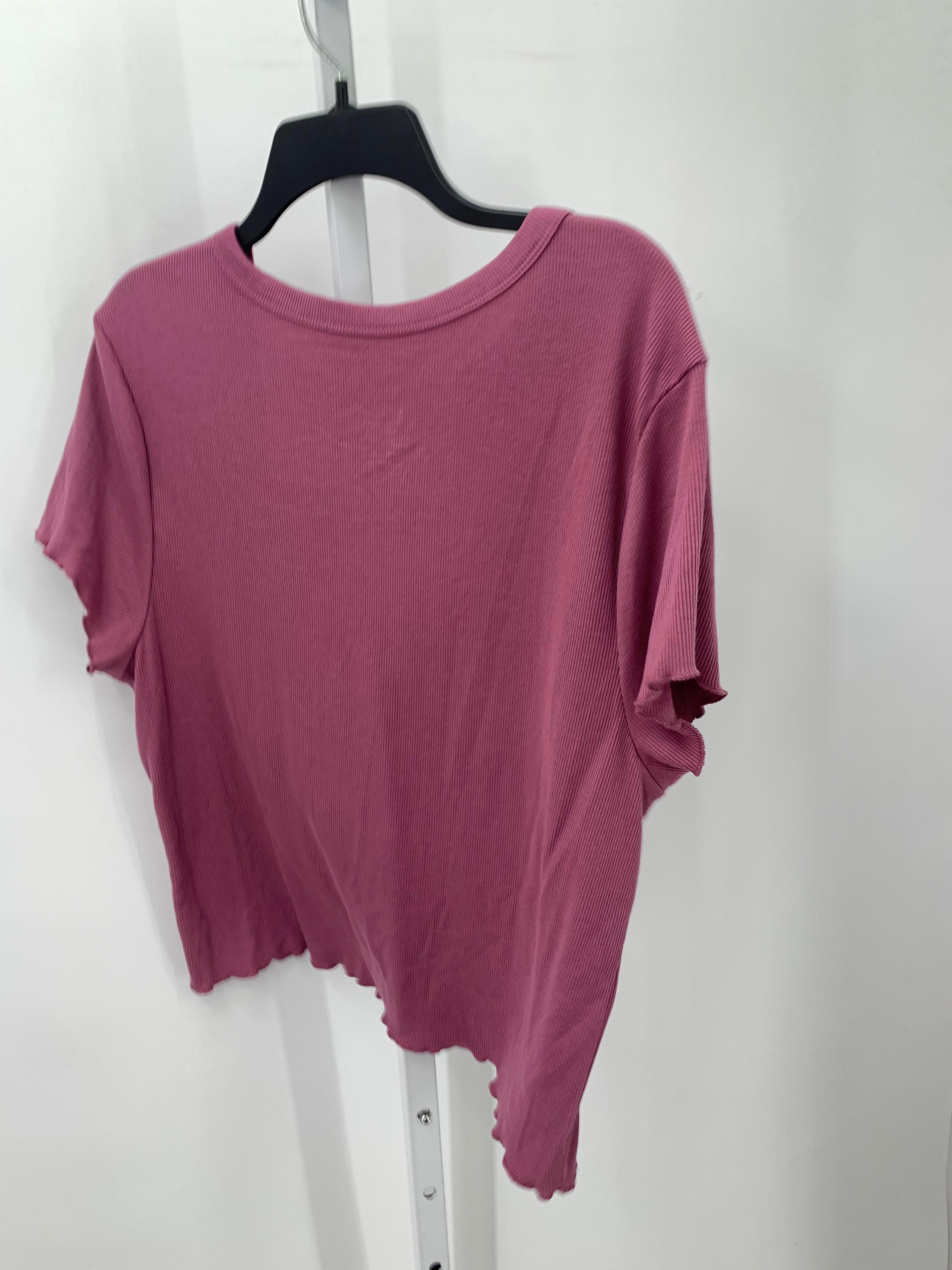 Size 2X Womens Short Sleeve Shirt