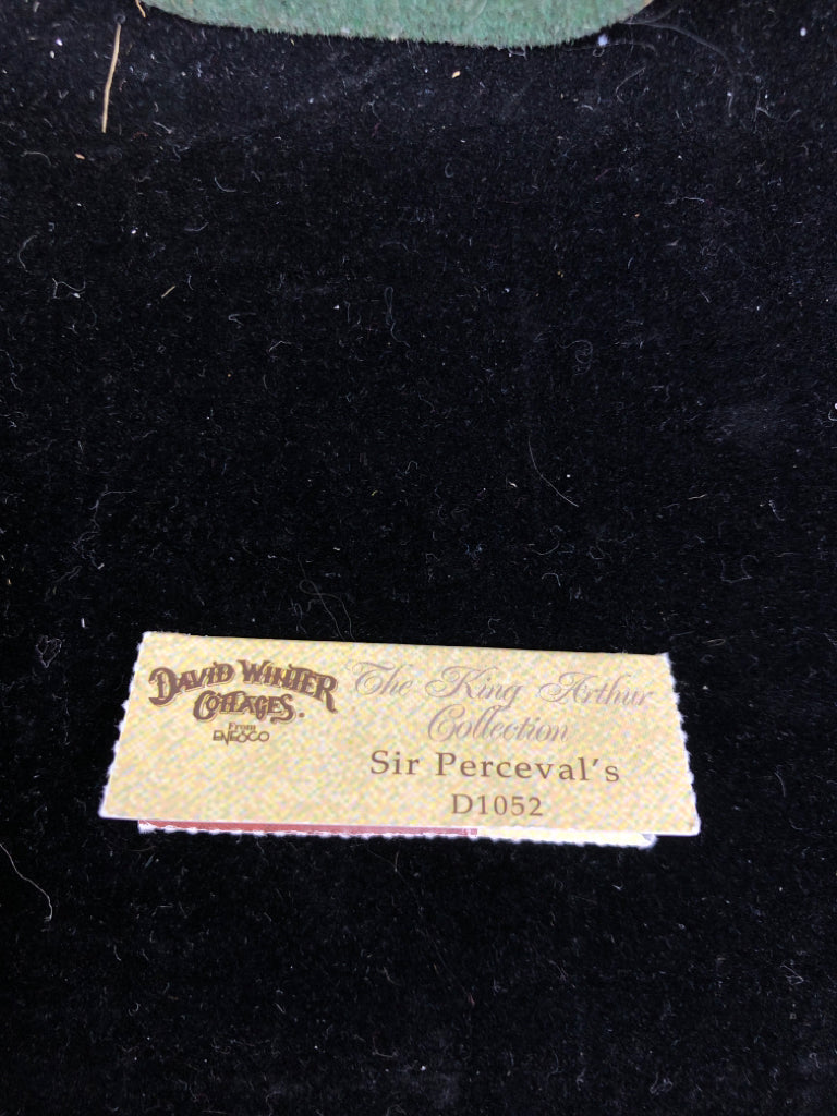 DAVID WINTER COTTAGE SIR PERCEVALS W LITTLE SIGN.