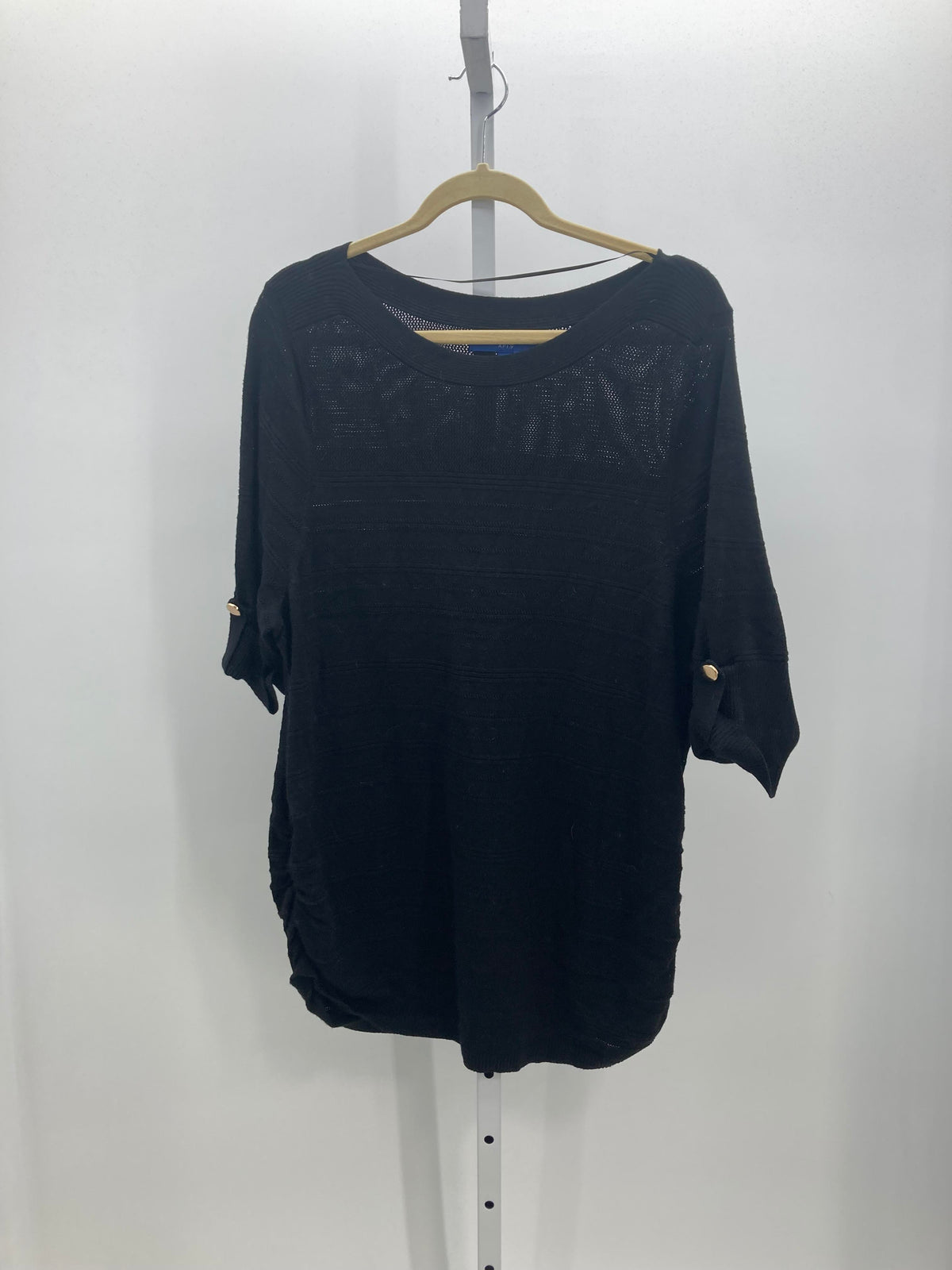 AP Industries Size 1X Womens Short Slv Sweater