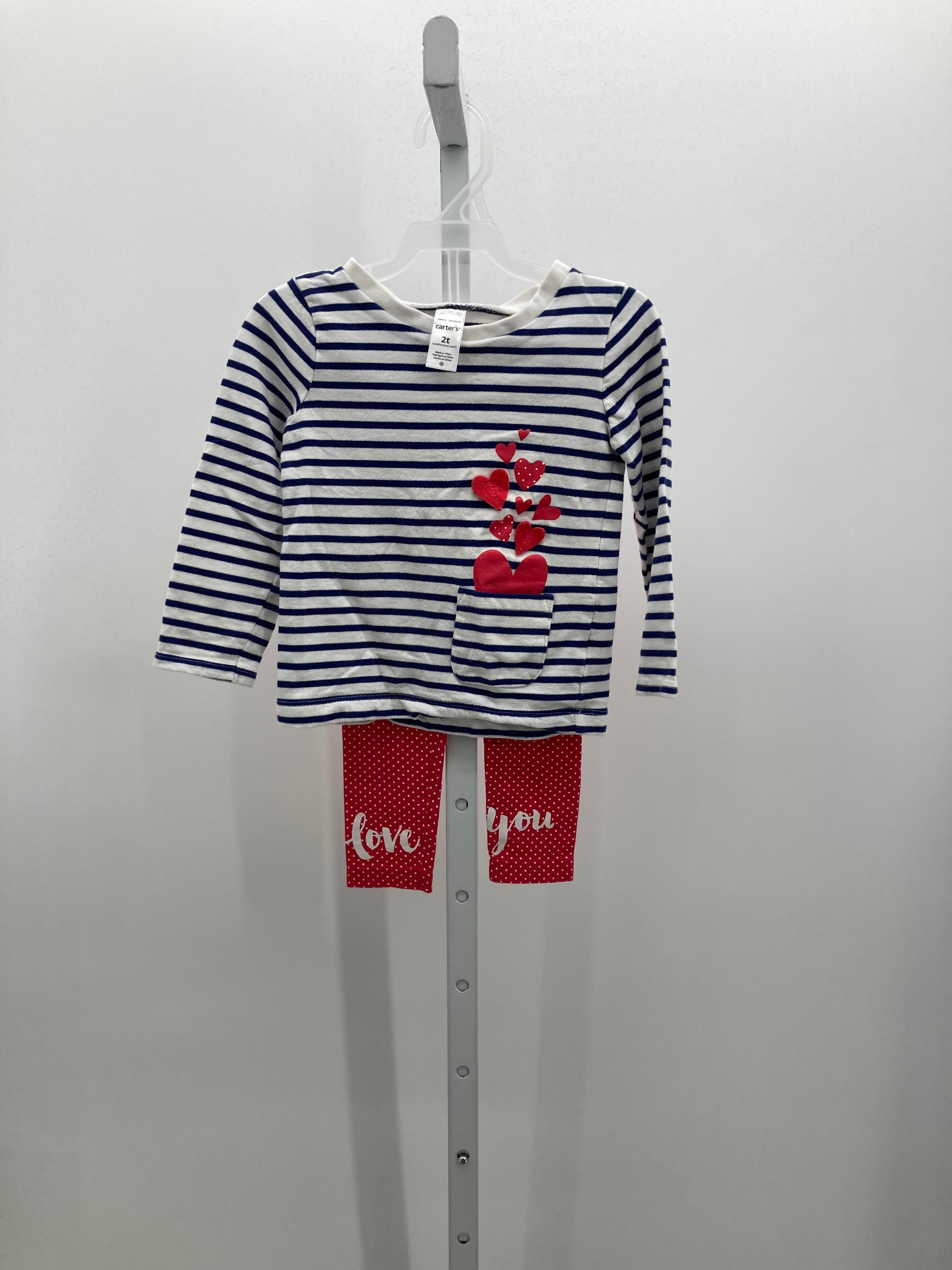 Carters Size 2T Girls 2 Pieces