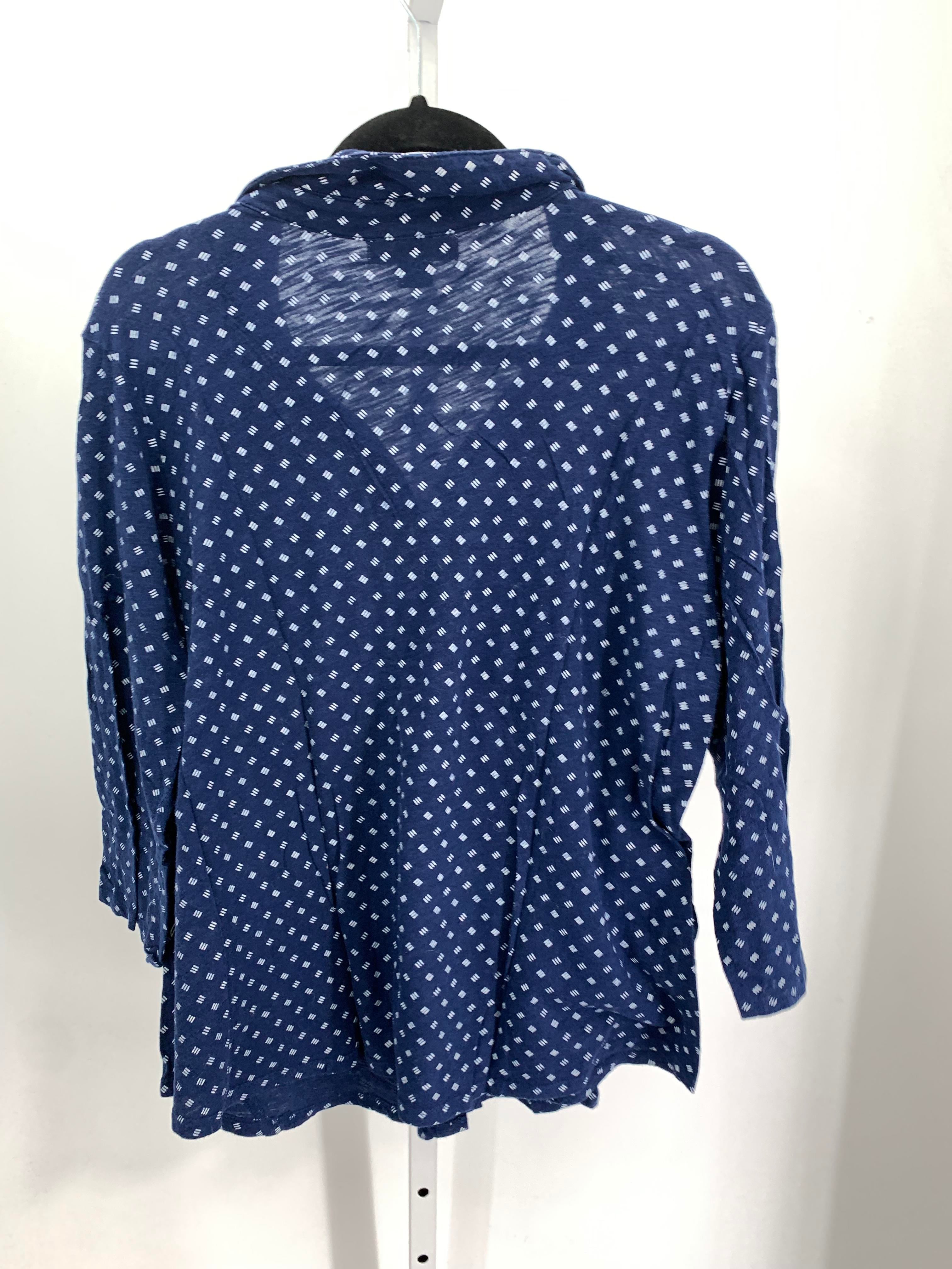 Liz Claiborne Size 2X Womens 3/4 Sleeve Shirt