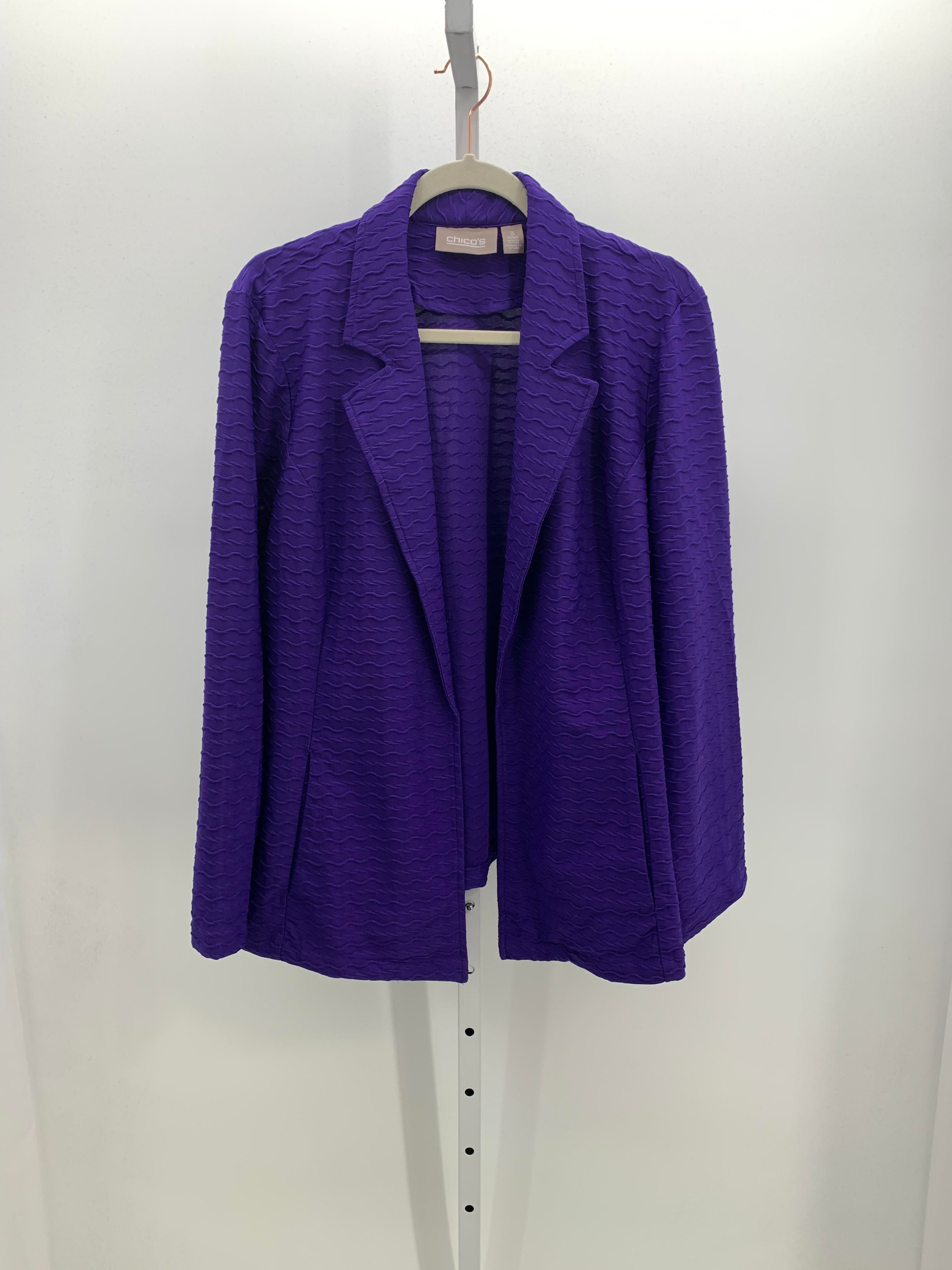 Chico's Size Large Misses Blazer