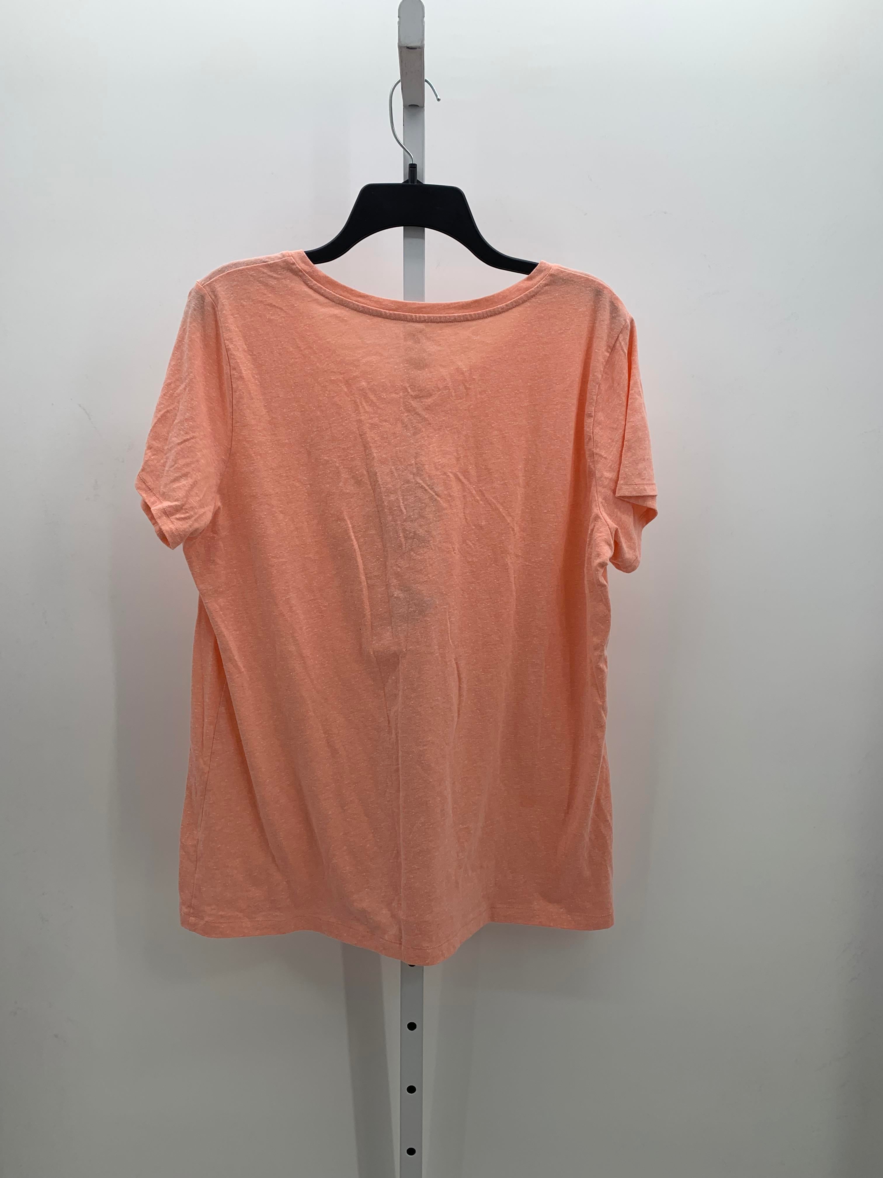 St. Johns Bay Size Extra Large Misses Short Sleeve Shirt
