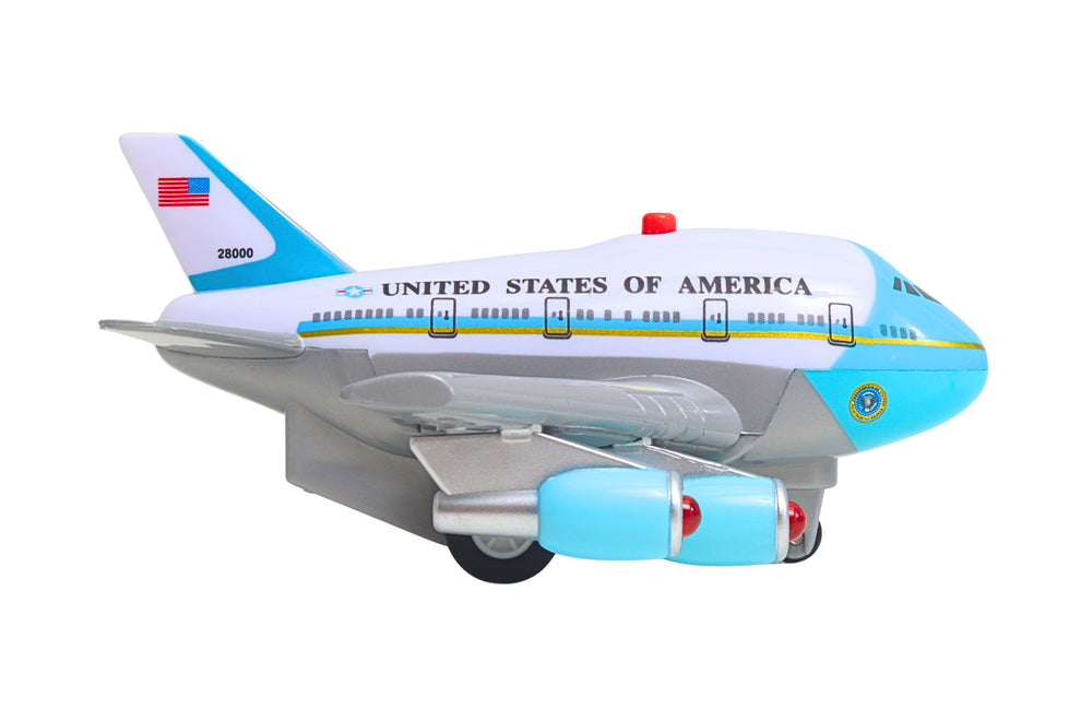 New - AIR FORCE ONE PULLBACK W/LIGHT & SOUND
