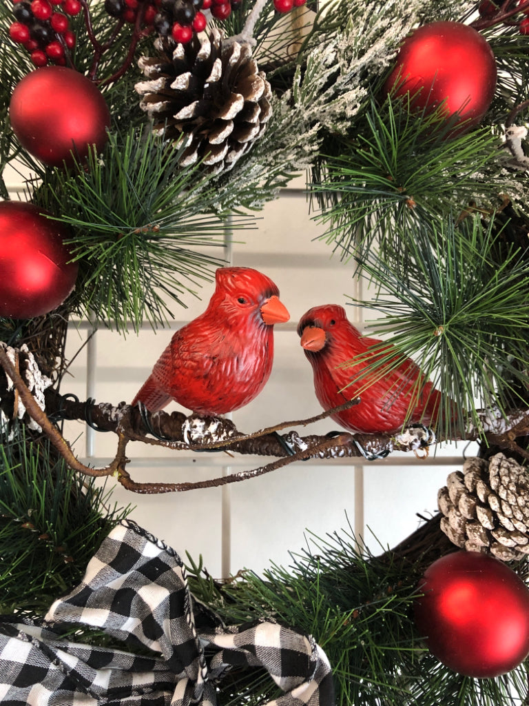 CARDINAL WREATH.