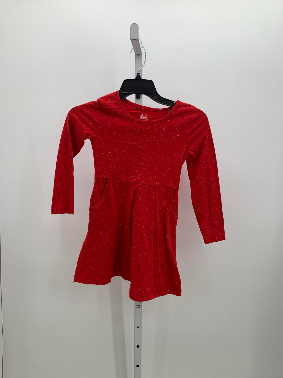 Wonder Nation Size 6/6X Girls Long Sleeve Dress