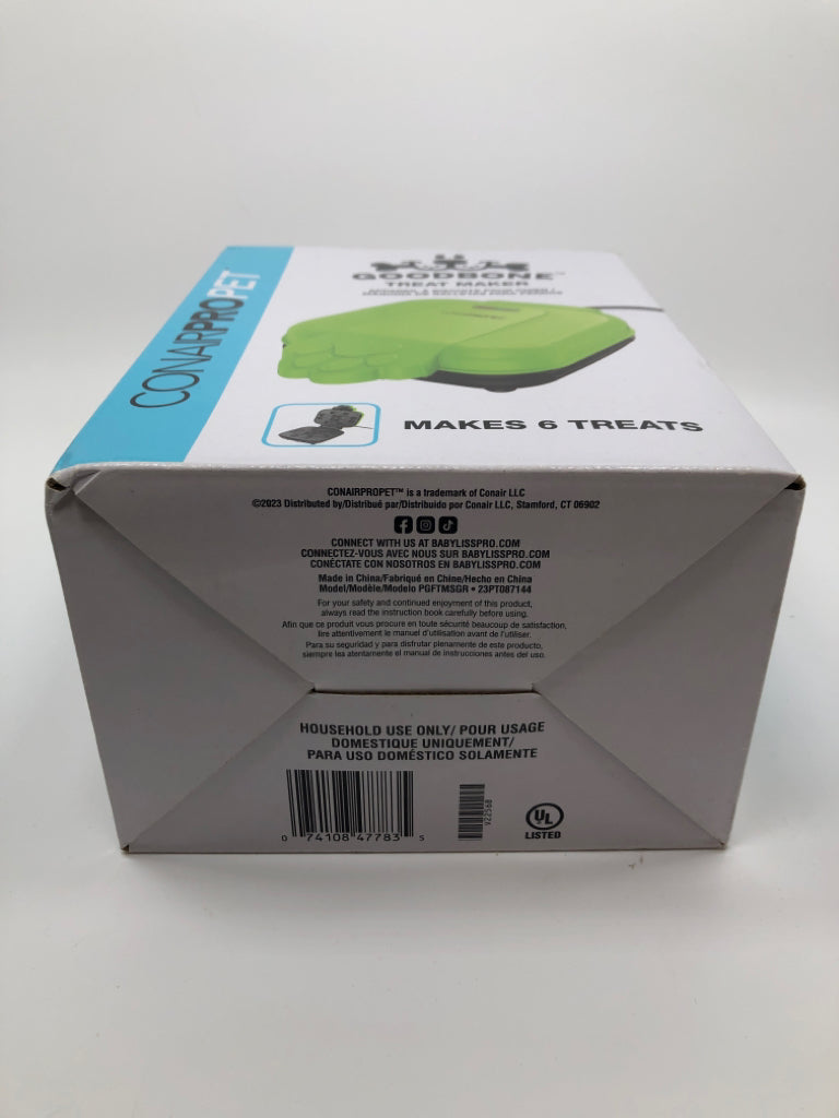 NIB CONAIR GOOD BONE TREAT MAKER.
