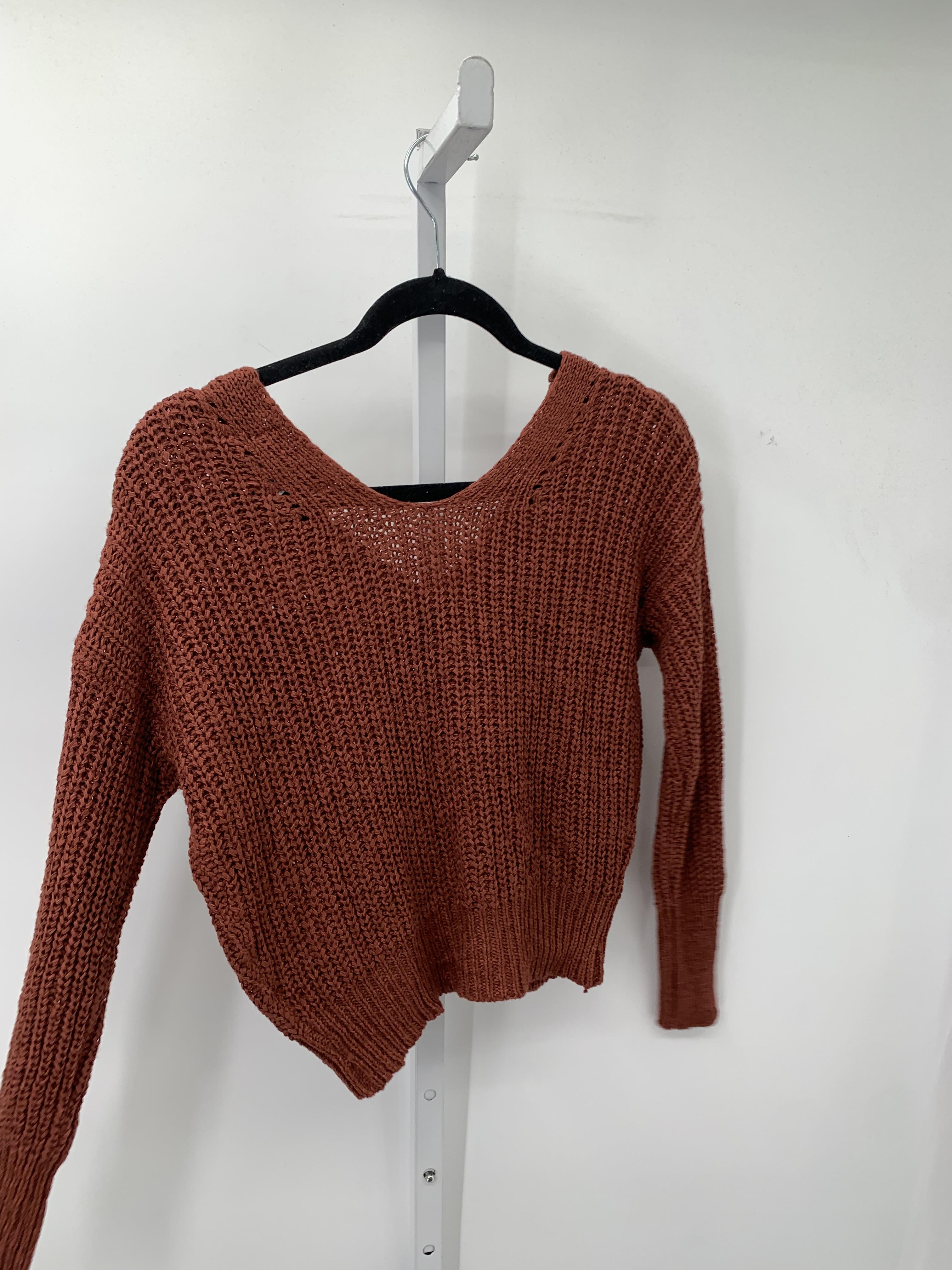 Size Small Juniors Long Sleeve Sweater