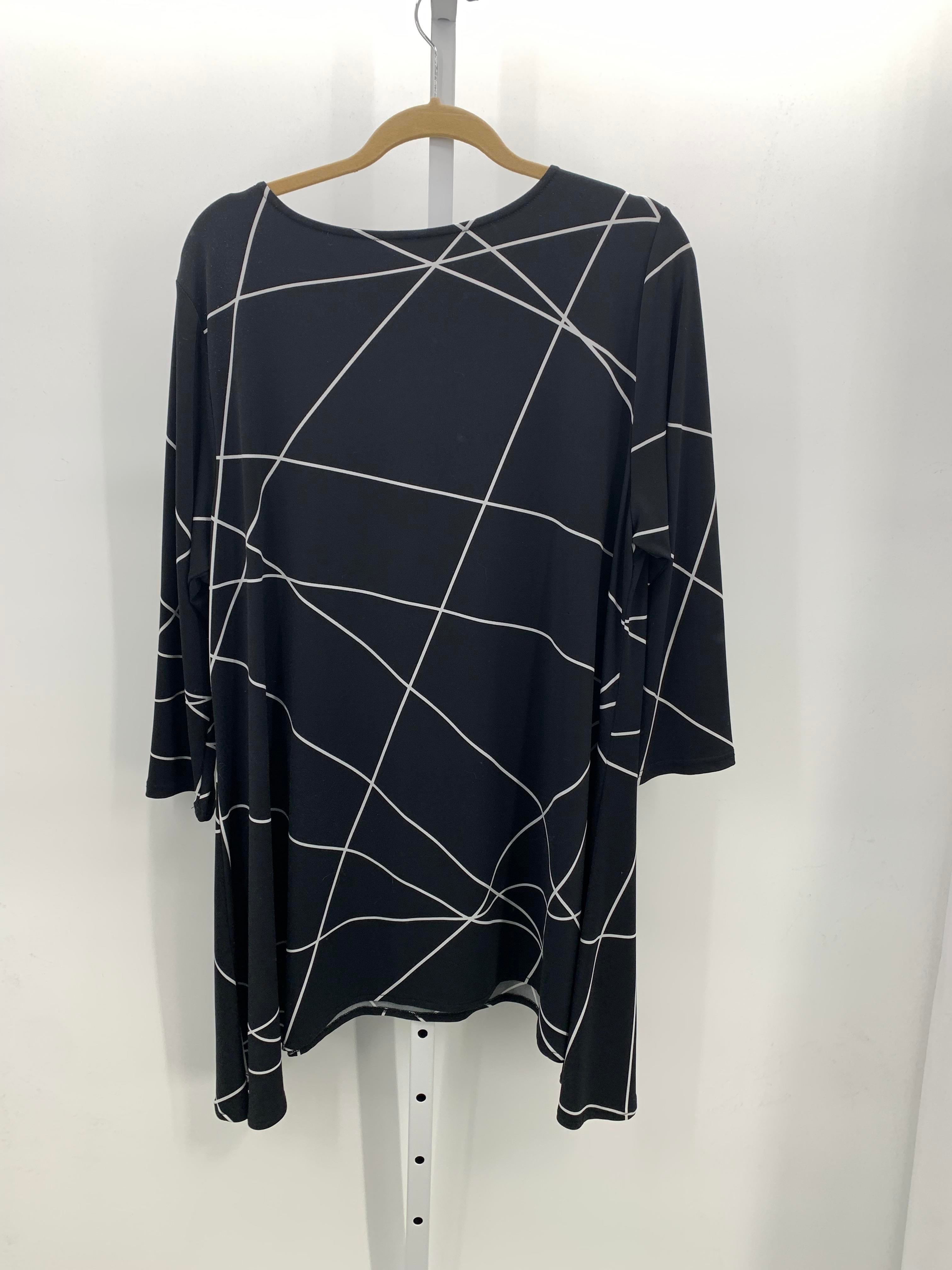 Alfani Size Extra Large Misses 3/4 Sleeve Shirt