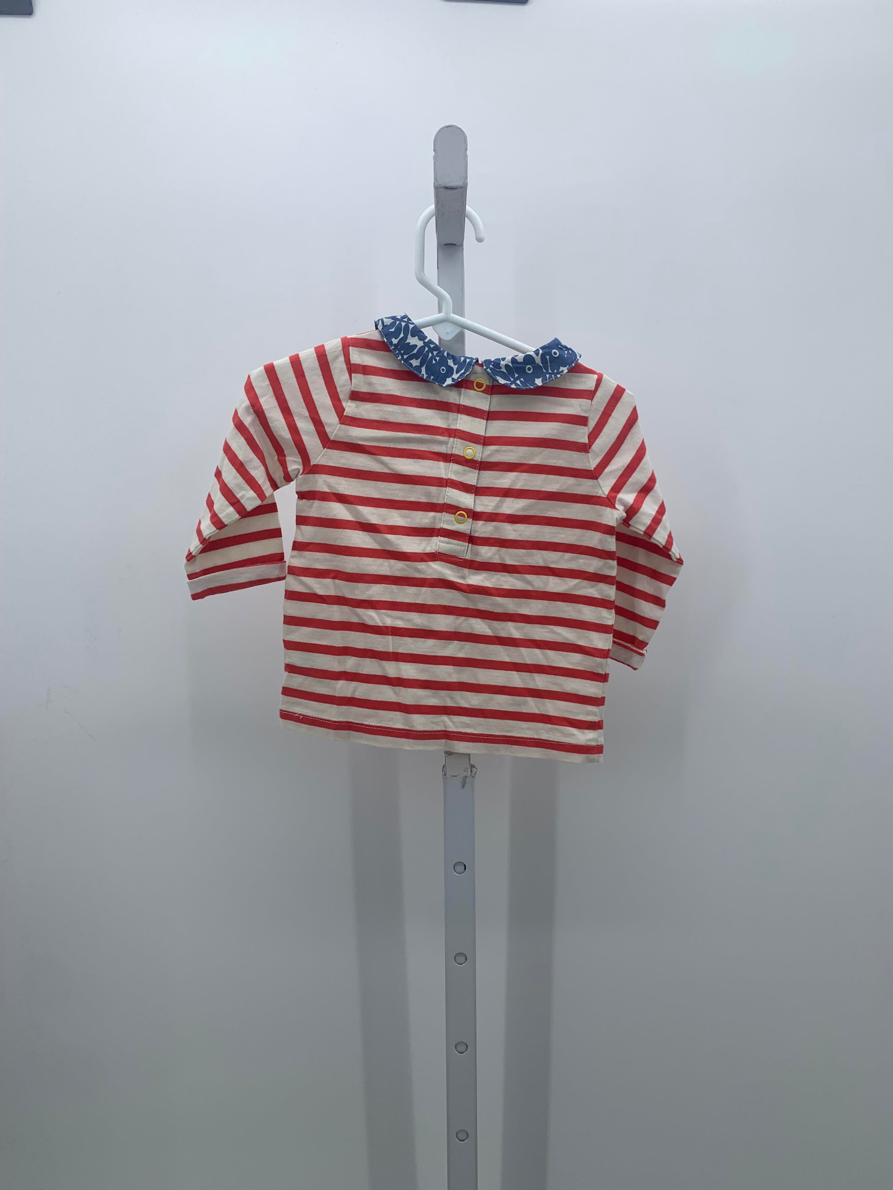 Baby Boden Size 6-12 mon Girls Long Sleeve Shirt