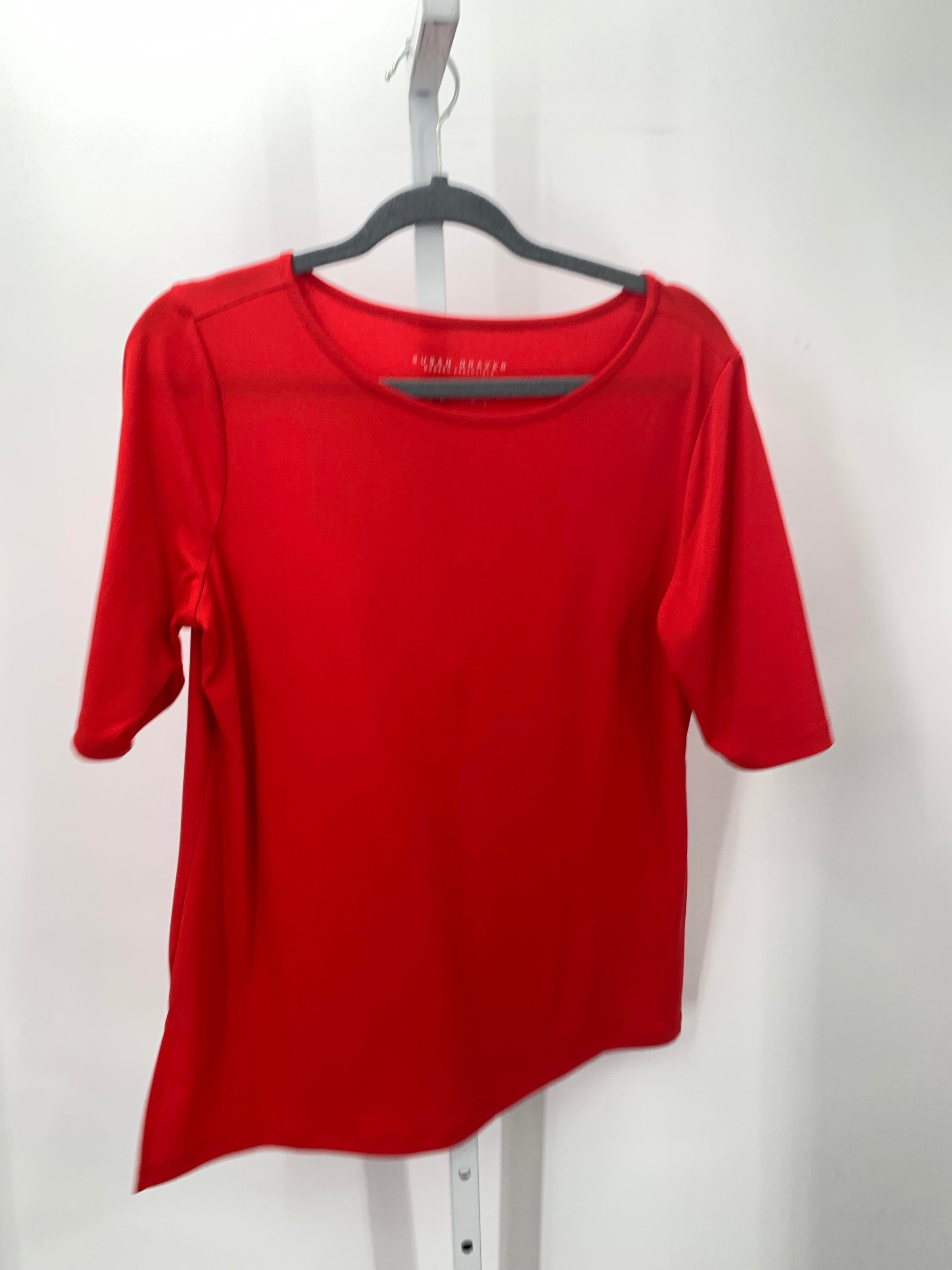 Susan Graver Size Medium Misses Short Sleeve Shirt