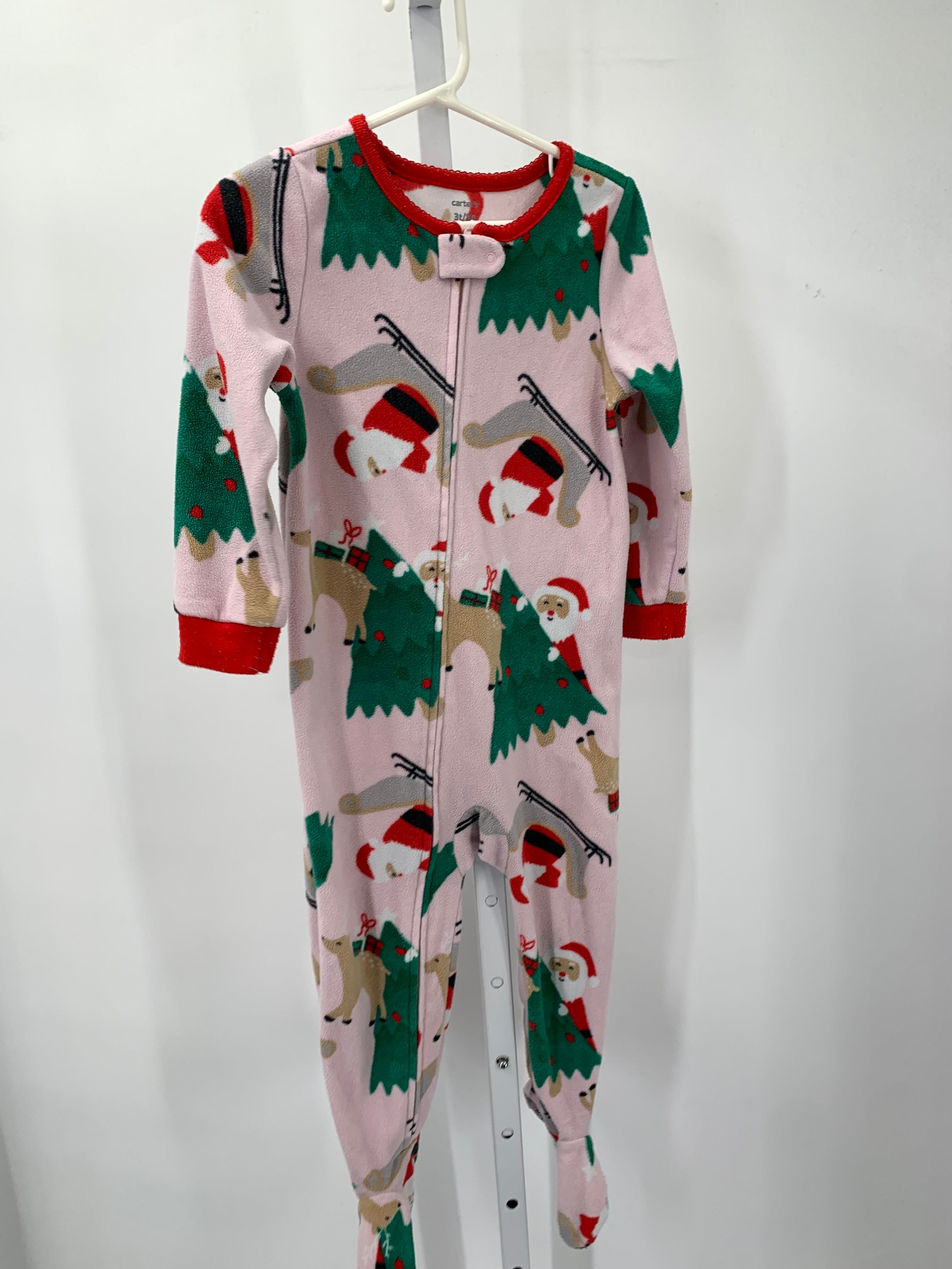 FLEECE SLEEPER SANTA XMAS TREES