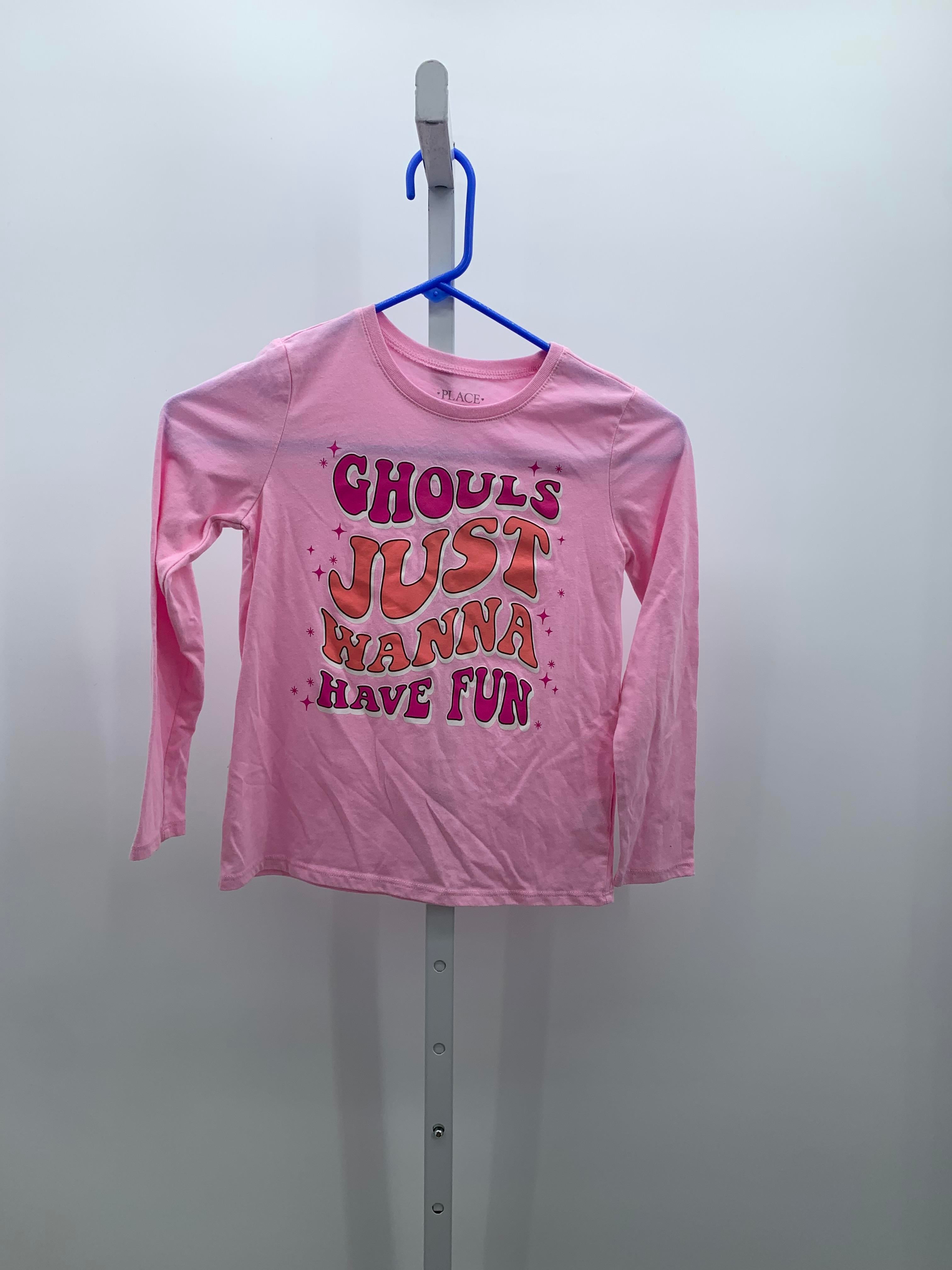 LONG SLV SHIRT GHOULS JUST WANNA HAVE FUN
