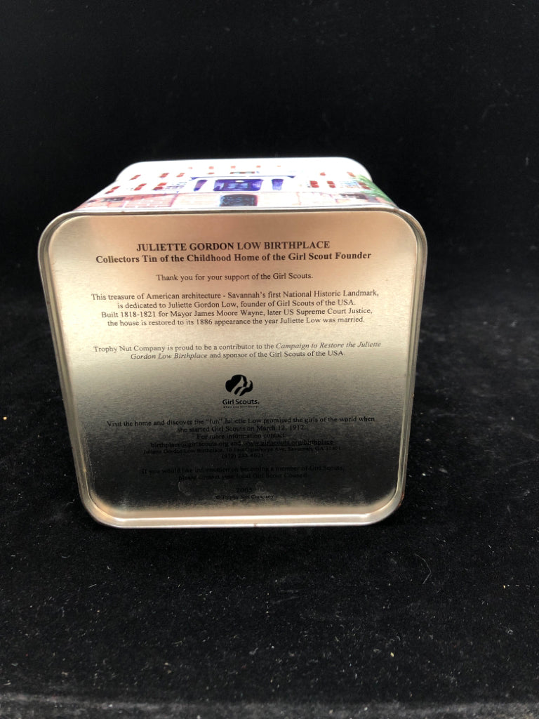 JULIETTE GORDON LOW GIRL SCOUTS COLLECTORS TIN.