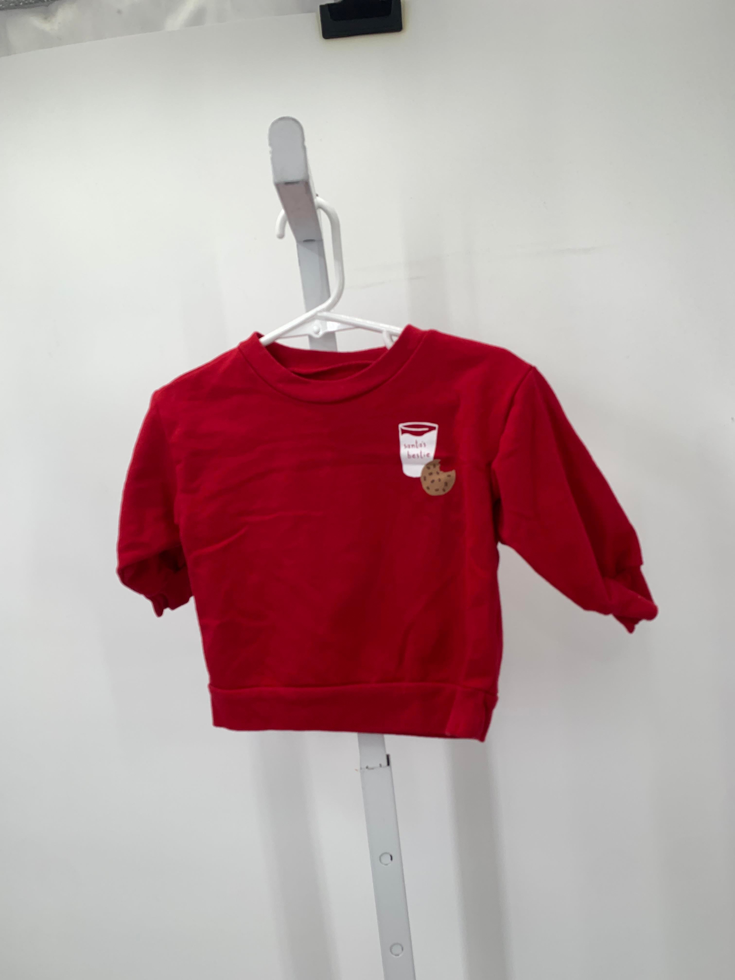 LONG SLV SHIRT SANTA'S BESTIE